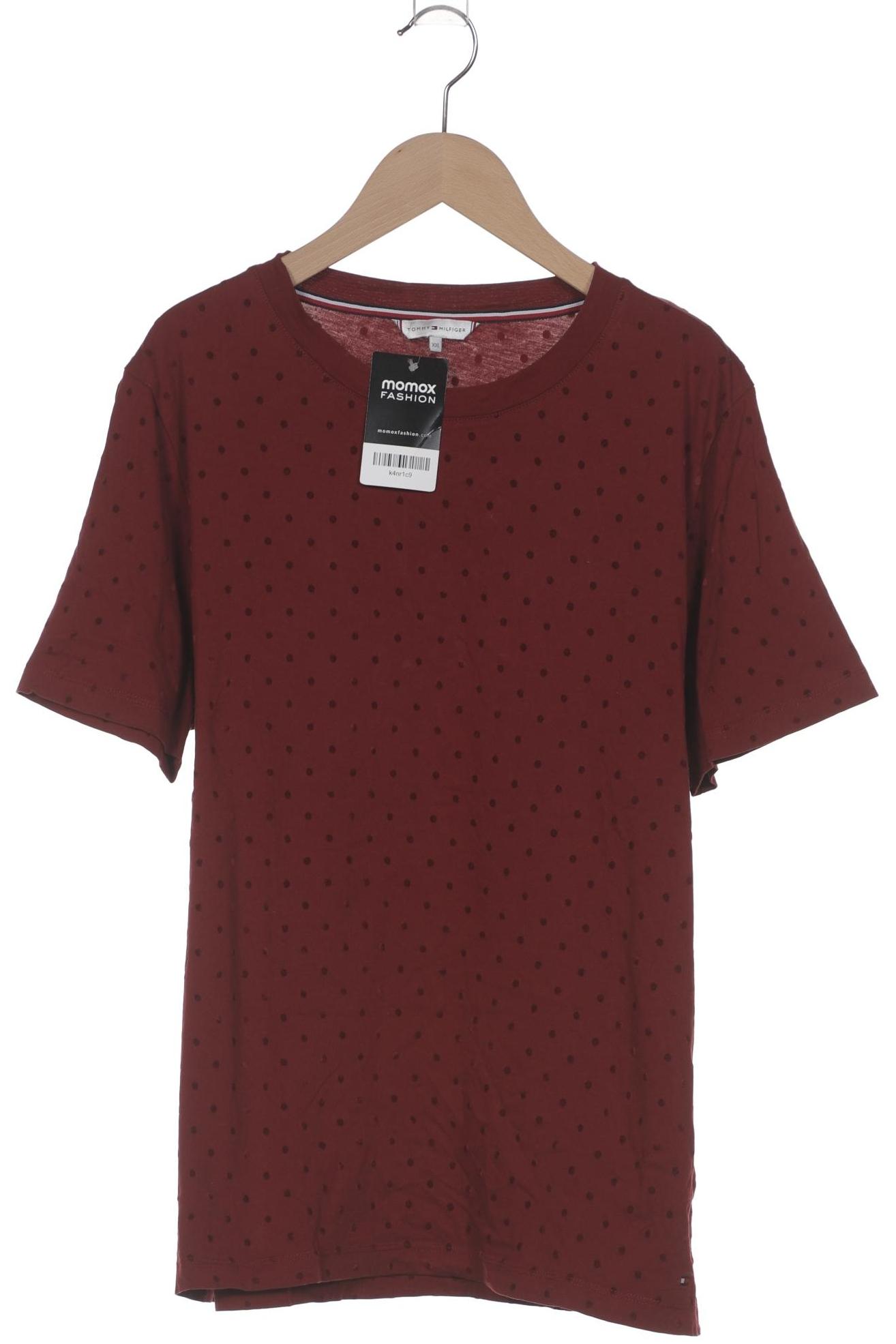 

Tommy Hilfiger Damen T-Shirt, bordeaux, Gr. 46