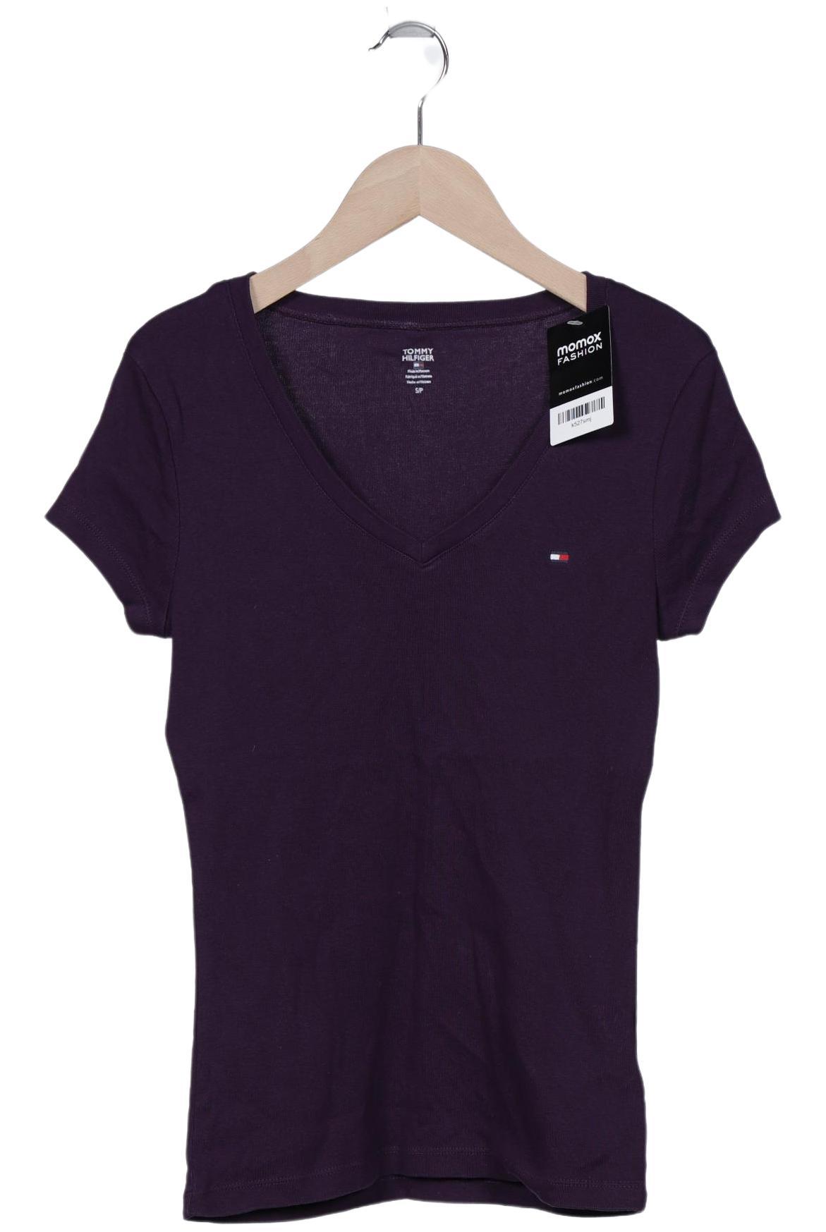 

Tommy Hilfiger Damen T-Shirt, flieder, Gr. 36