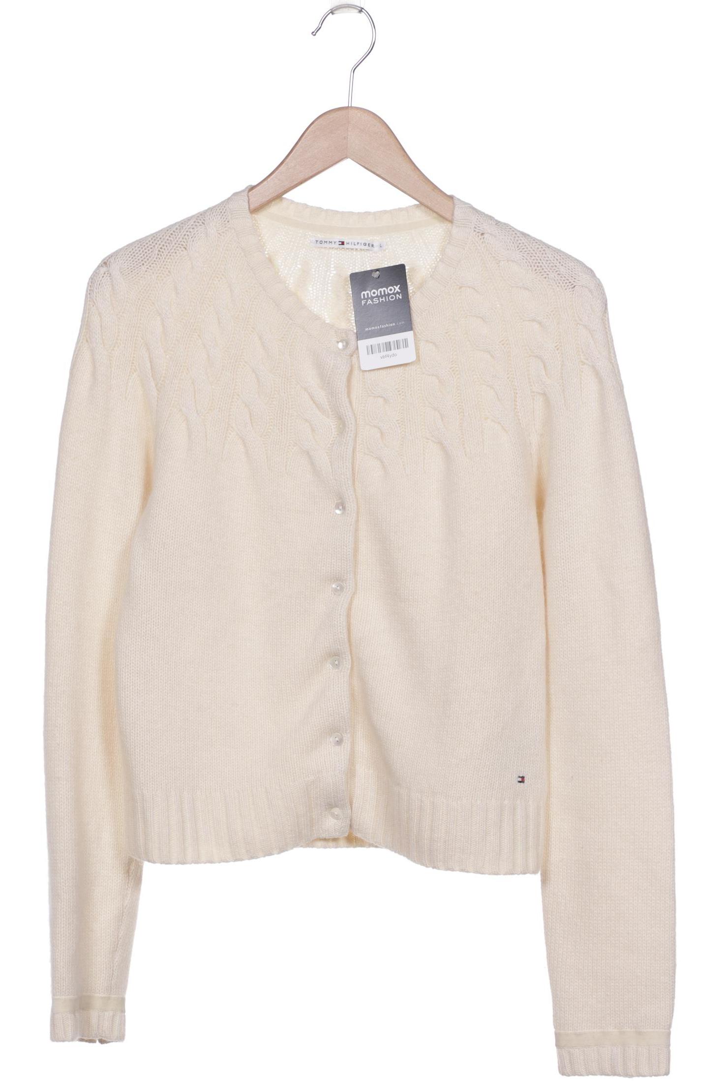 

Tommy Hilfiger Damen Strickjacke, cremeweiß