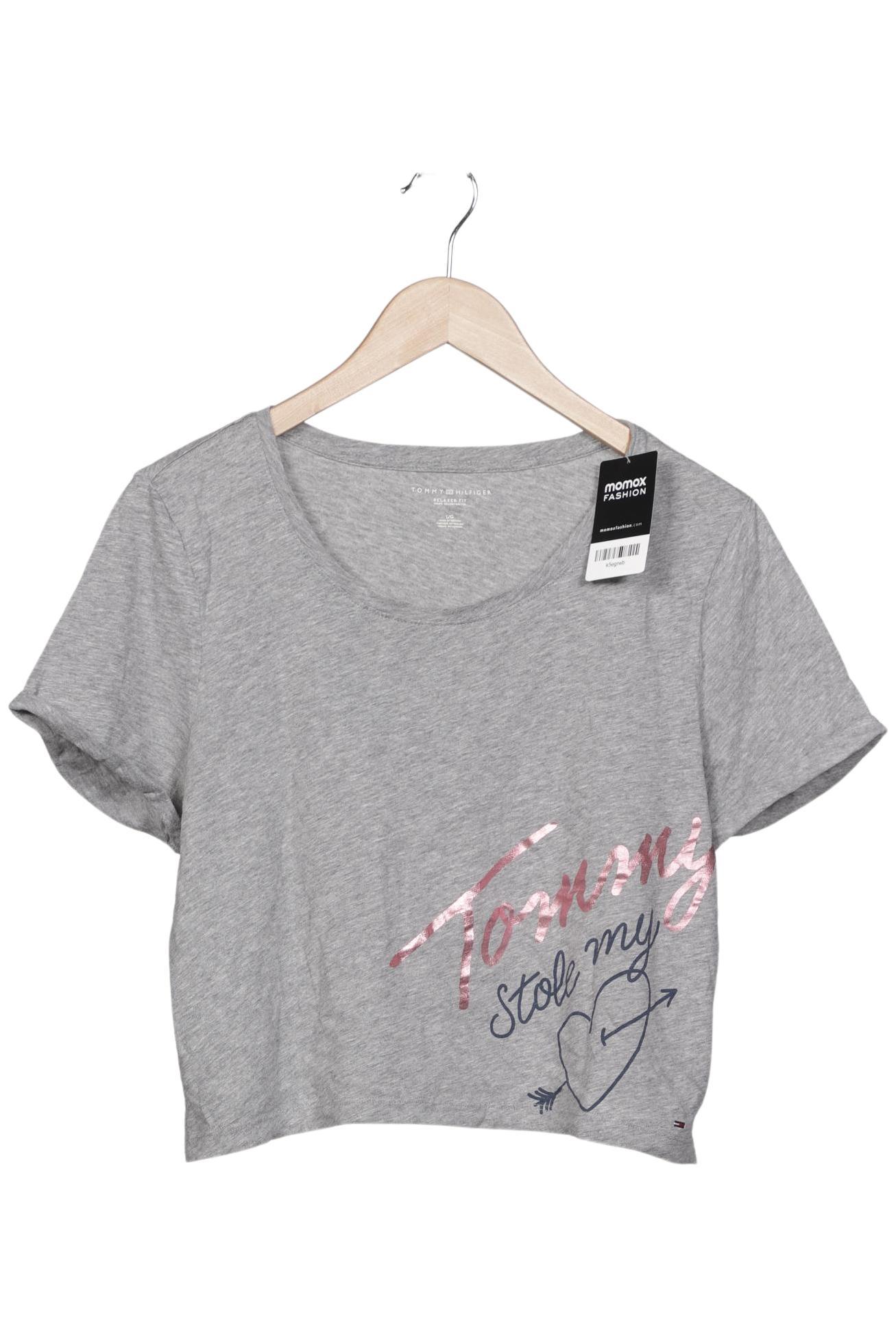 

Tommy Hilfiger Damen T-Shirt, grau, Gr. 42