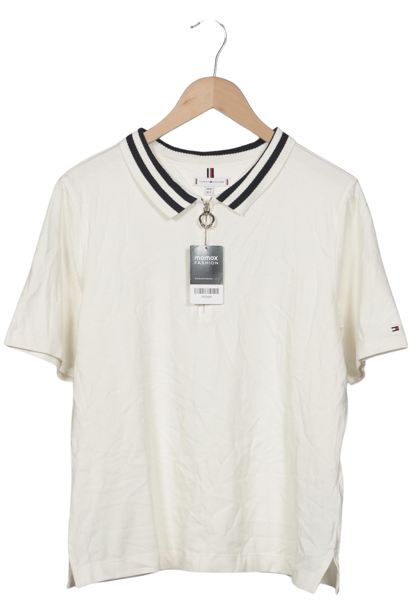 

Tommy Hilfiger Damen Poloshirt, cremeweiß, Gr. 46