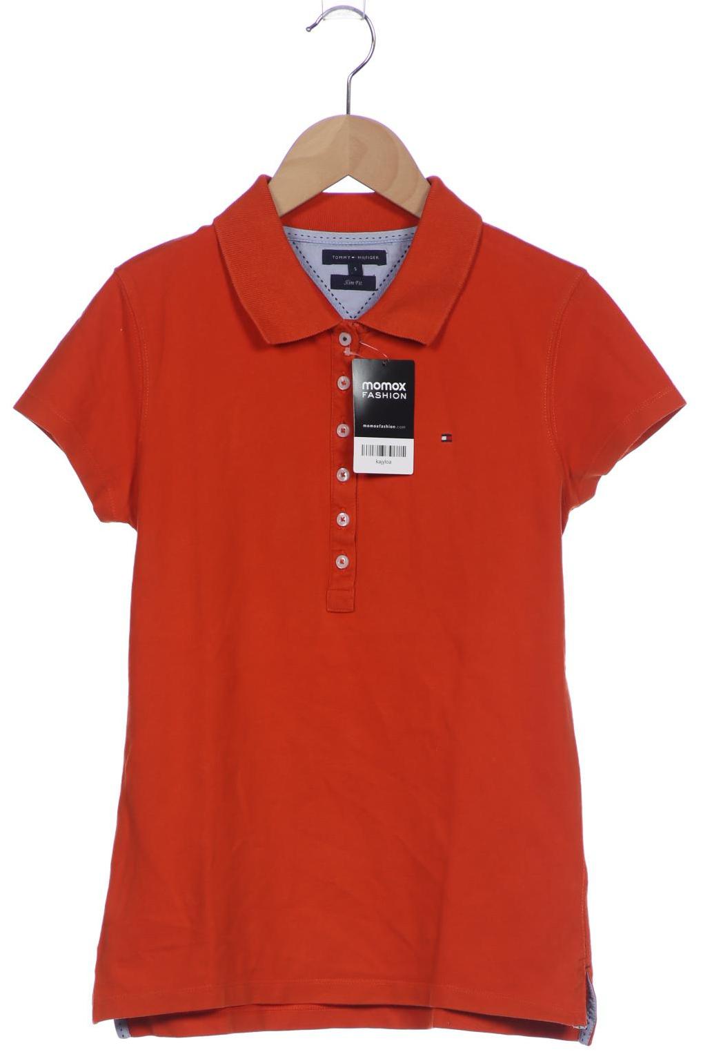 

Tommy Hilfiger Damen Poloshirt, orange, Gr. 36