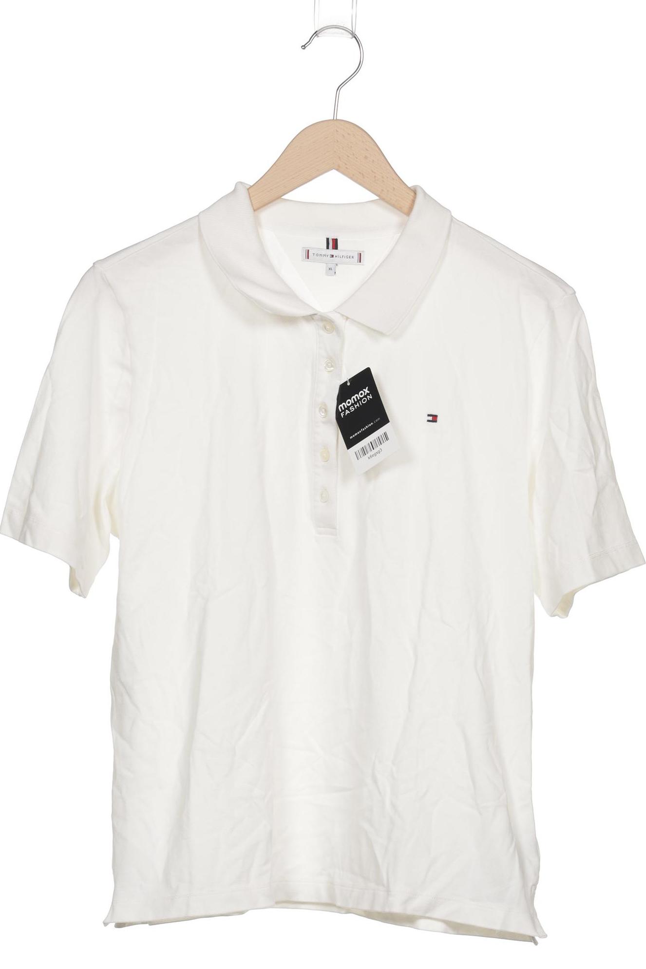 

Tommy Hilfiger Damen Poloshirt, weiß, Gr. 44