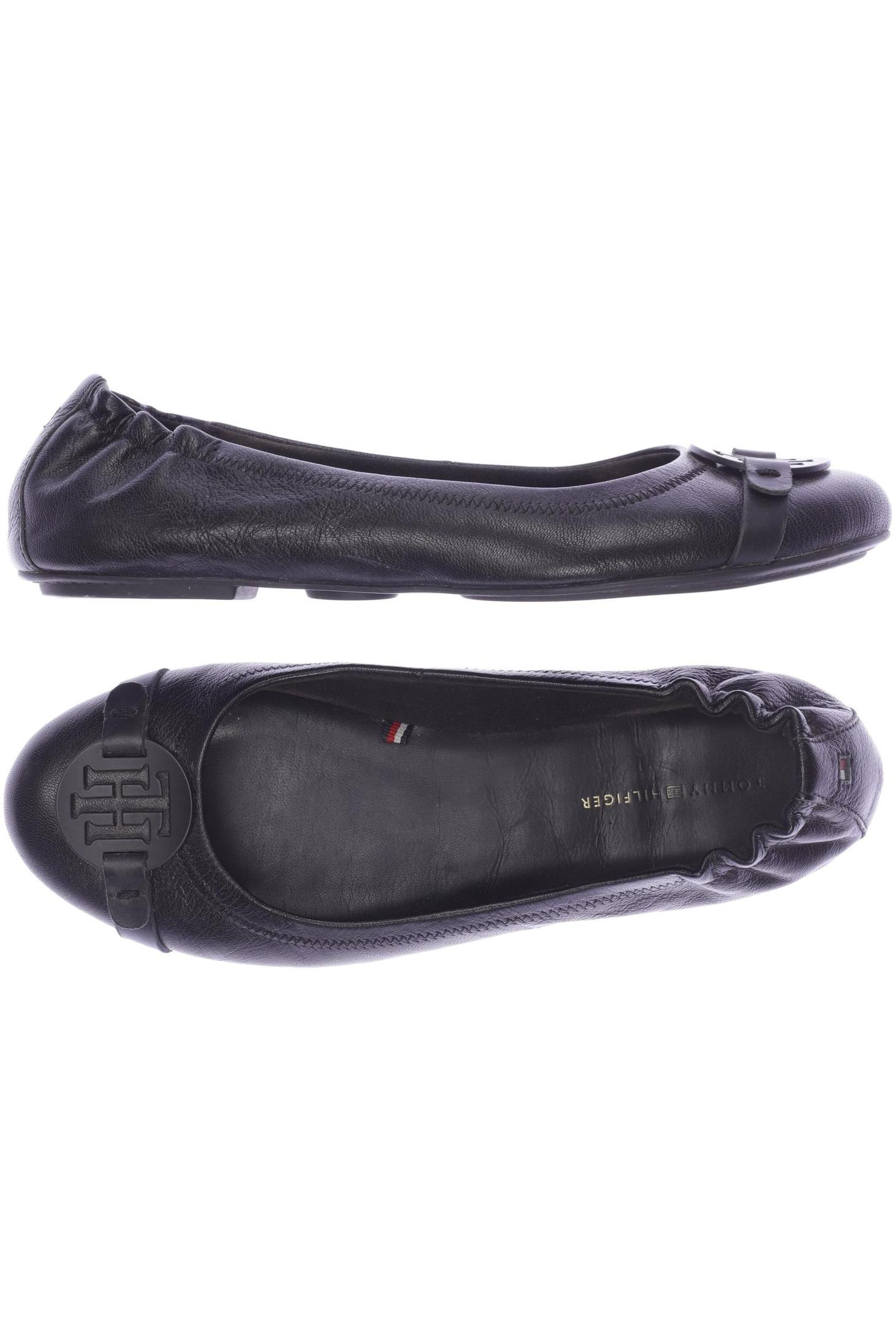 

Tommy Hilfiger Damen Ballerinas, schwarz, Gr. 38