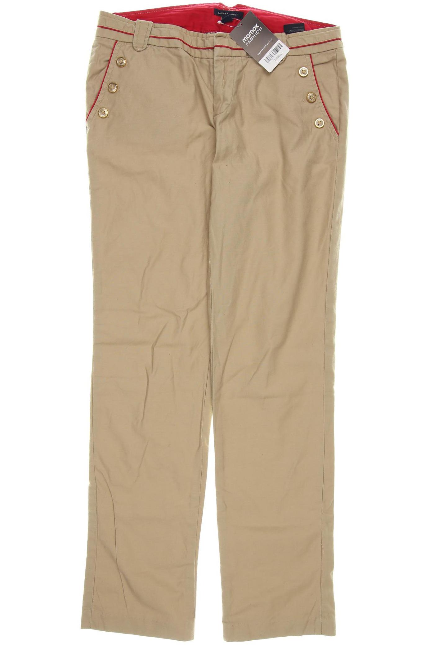

Tommy Hilfiger Damen Stoffhose, beige, Gr. 2