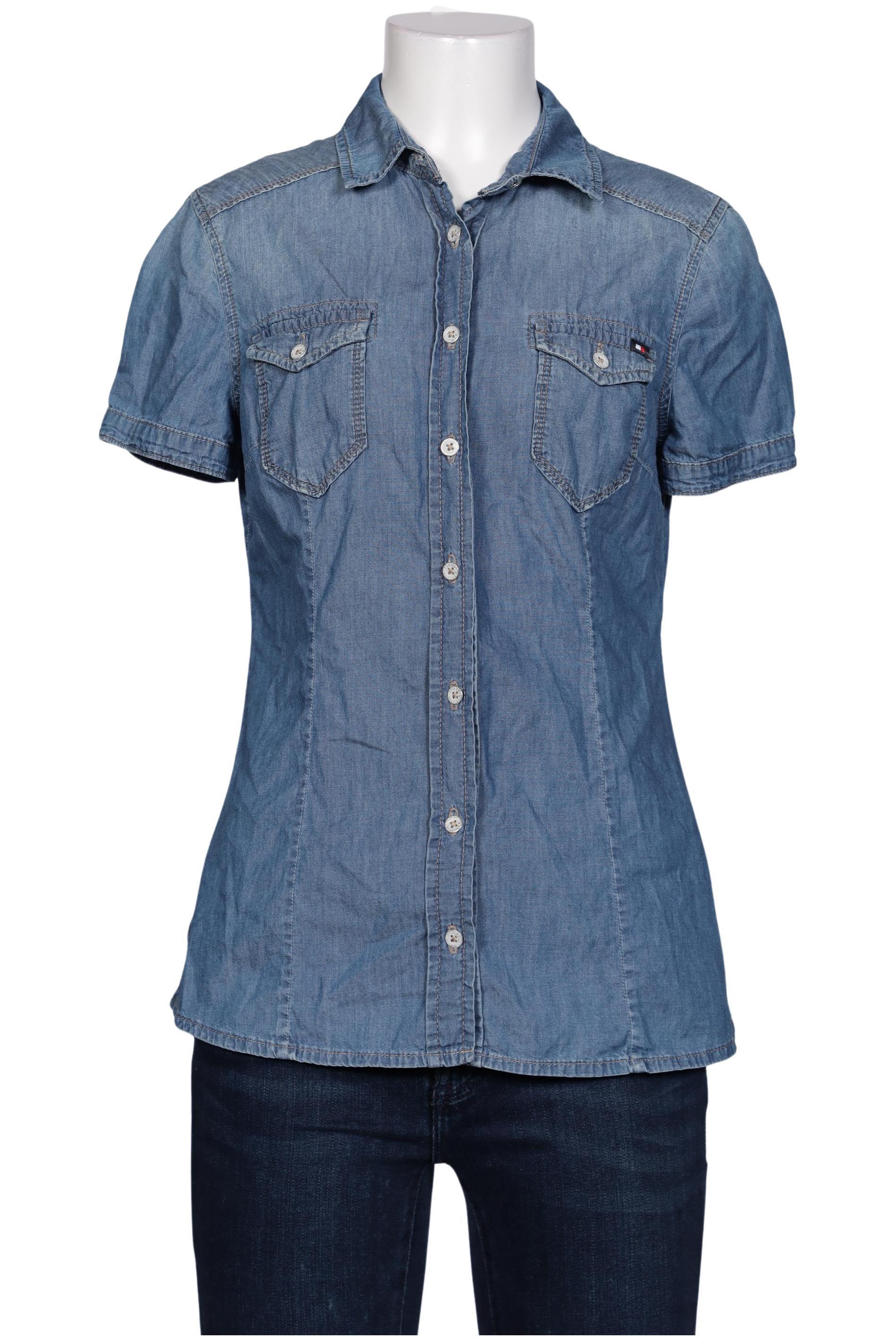 

Tommy Hilfiger Damen Bluse, blau, Gr. 8