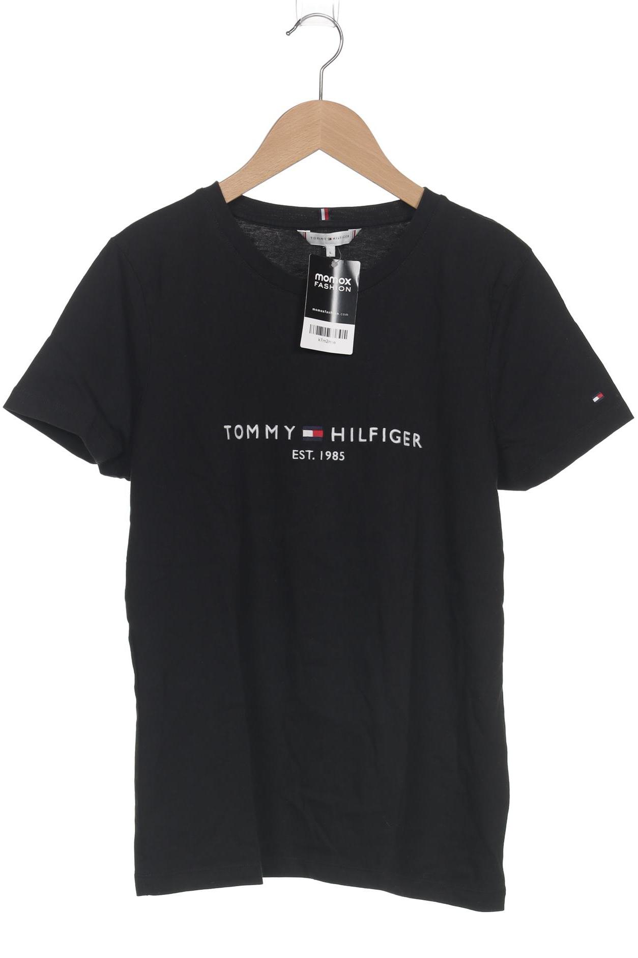 

Tommy Hilfiger Damen T-Shirt, schwarz, Gr. 42