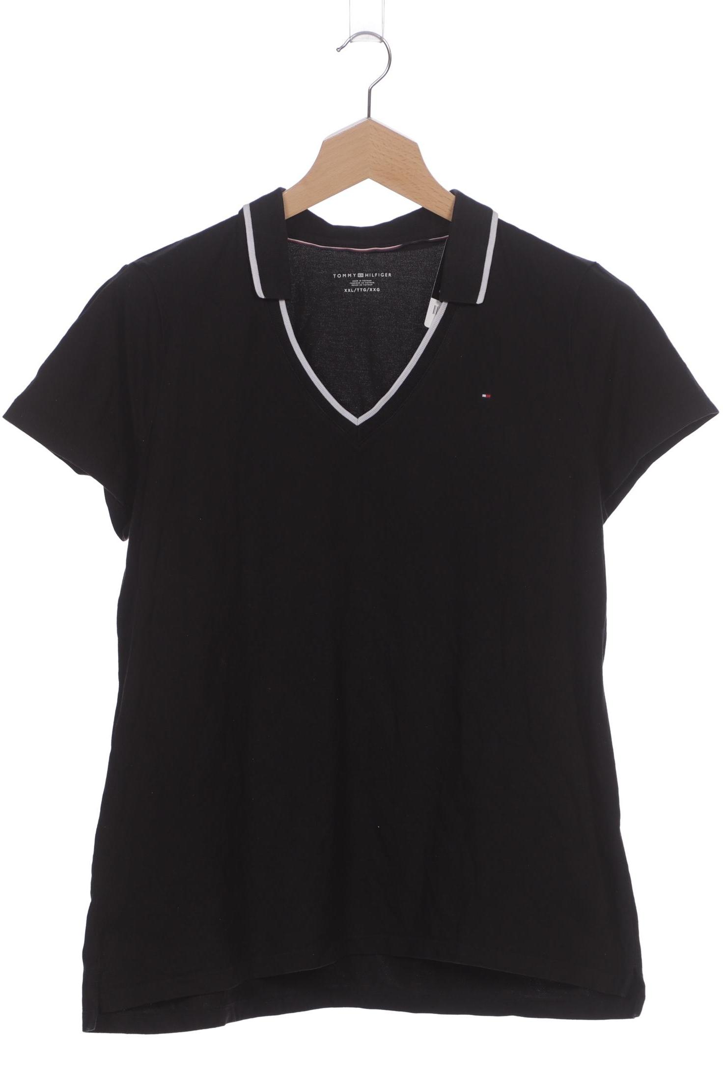 

Tommy Hilfiger Damen Poloshirt, schwarz, Gr. 46