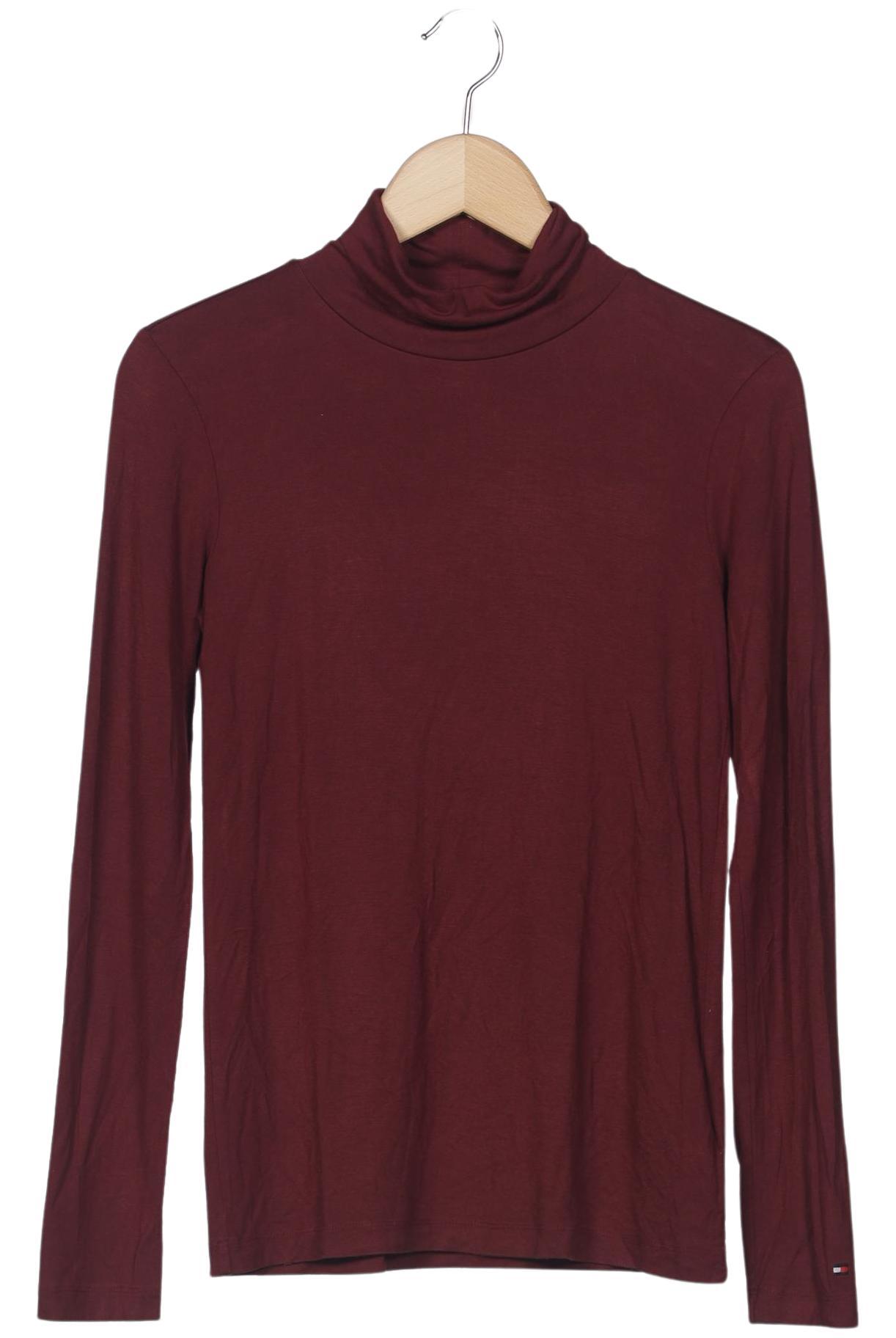 

Tommy Hilfiger Damen Langarmshirt, bordeaux, Gr. 42