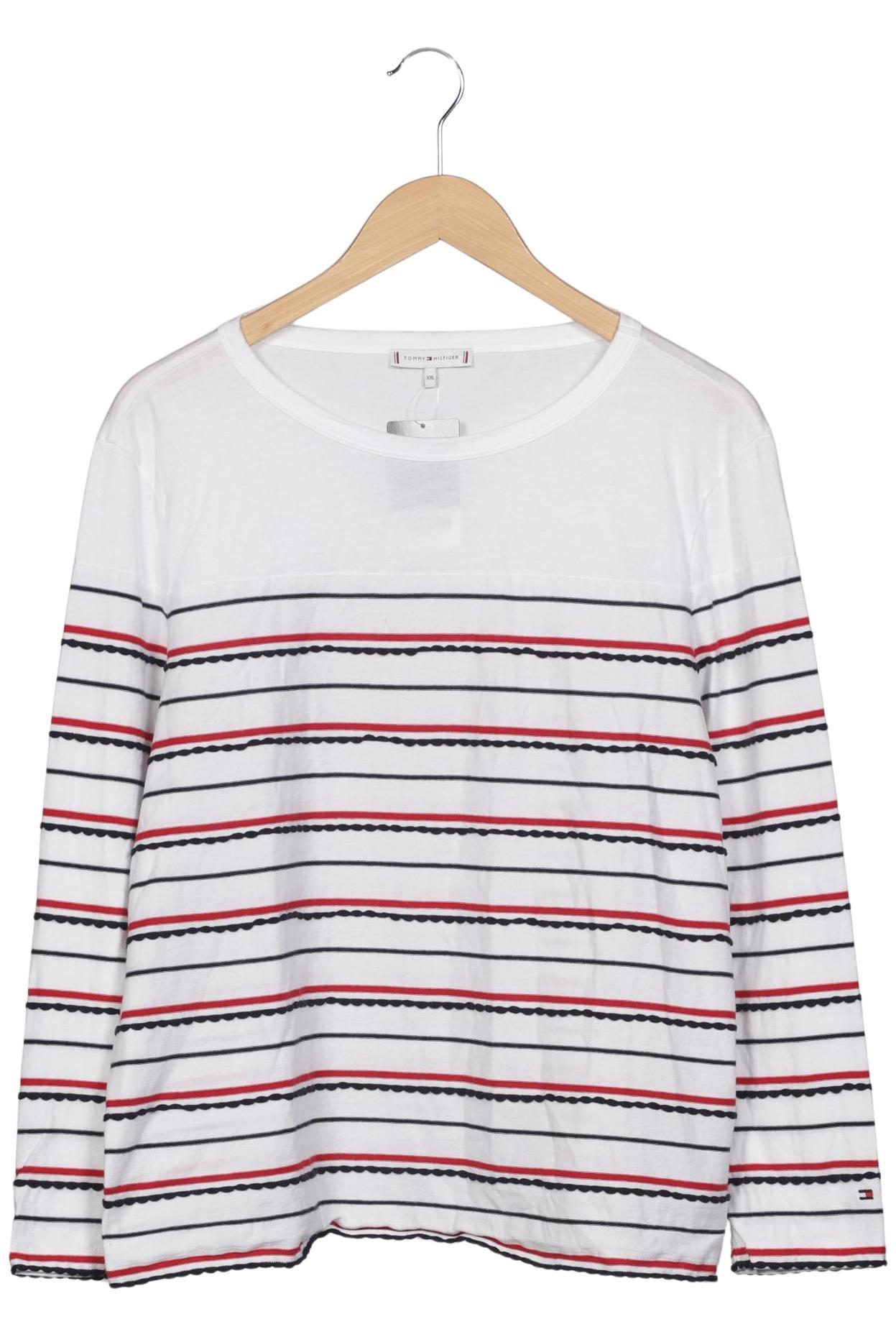 

Tommy Hilfiger Damen Langarmshirt, weiß, Gr. 46