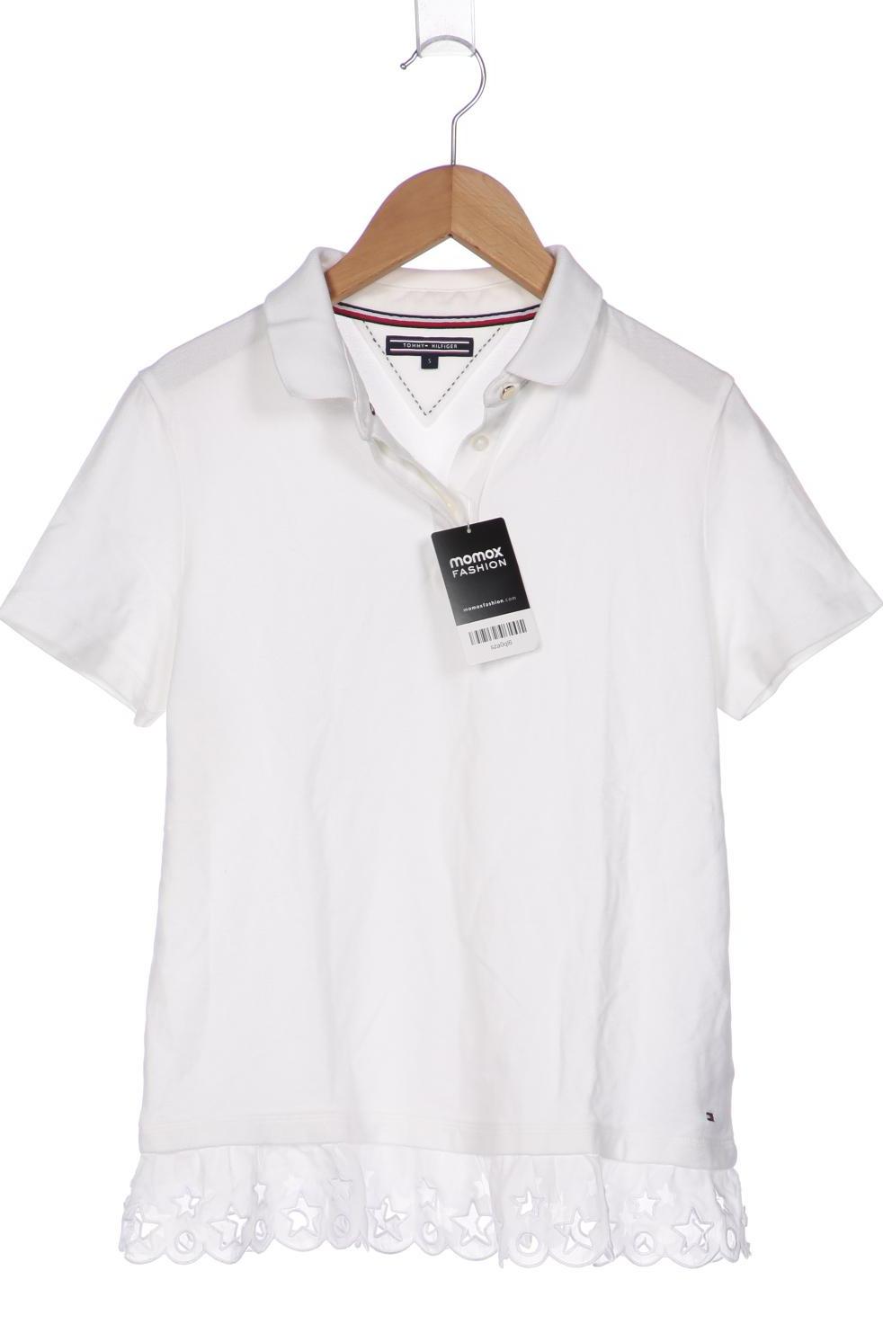 

Tommy Hilfiger Damen Poloshirt, cremeweiß, Gr. 36