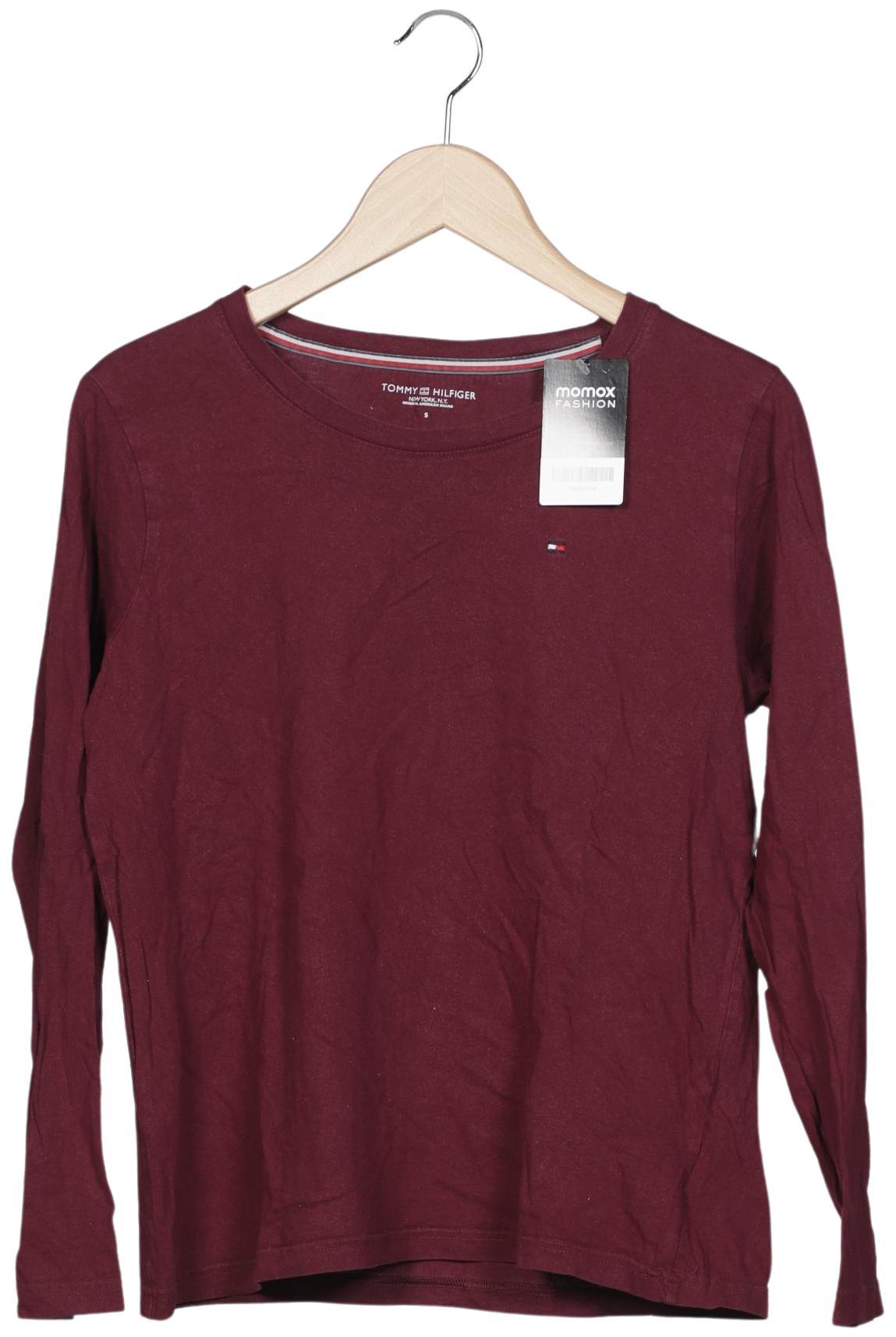 

Tommy Hilfiger Damen Langarmshirt, bordeaux, Gr. 36