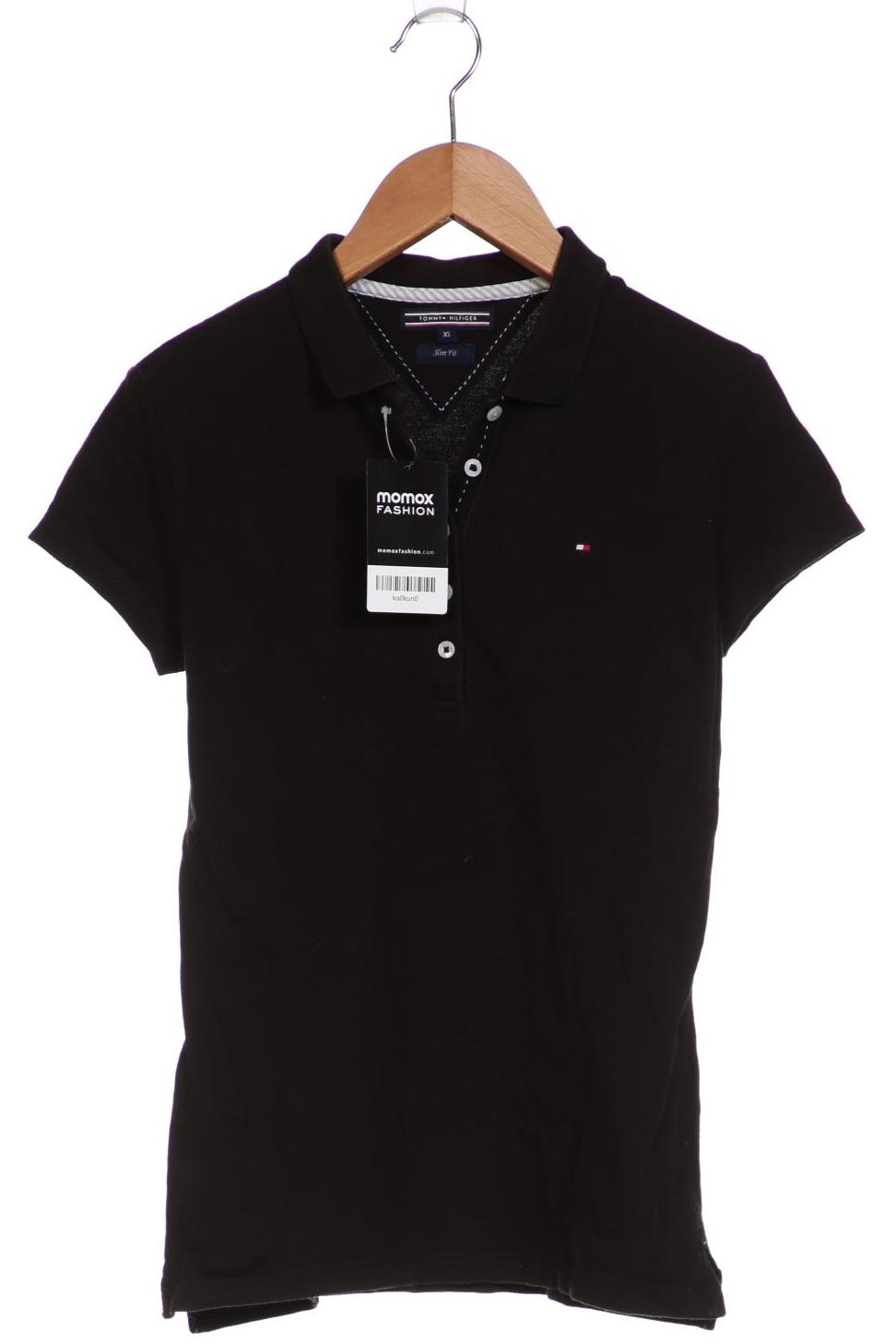 

Tommy Hilfiger Damen Poloshirt, schwarz, Gr. 34