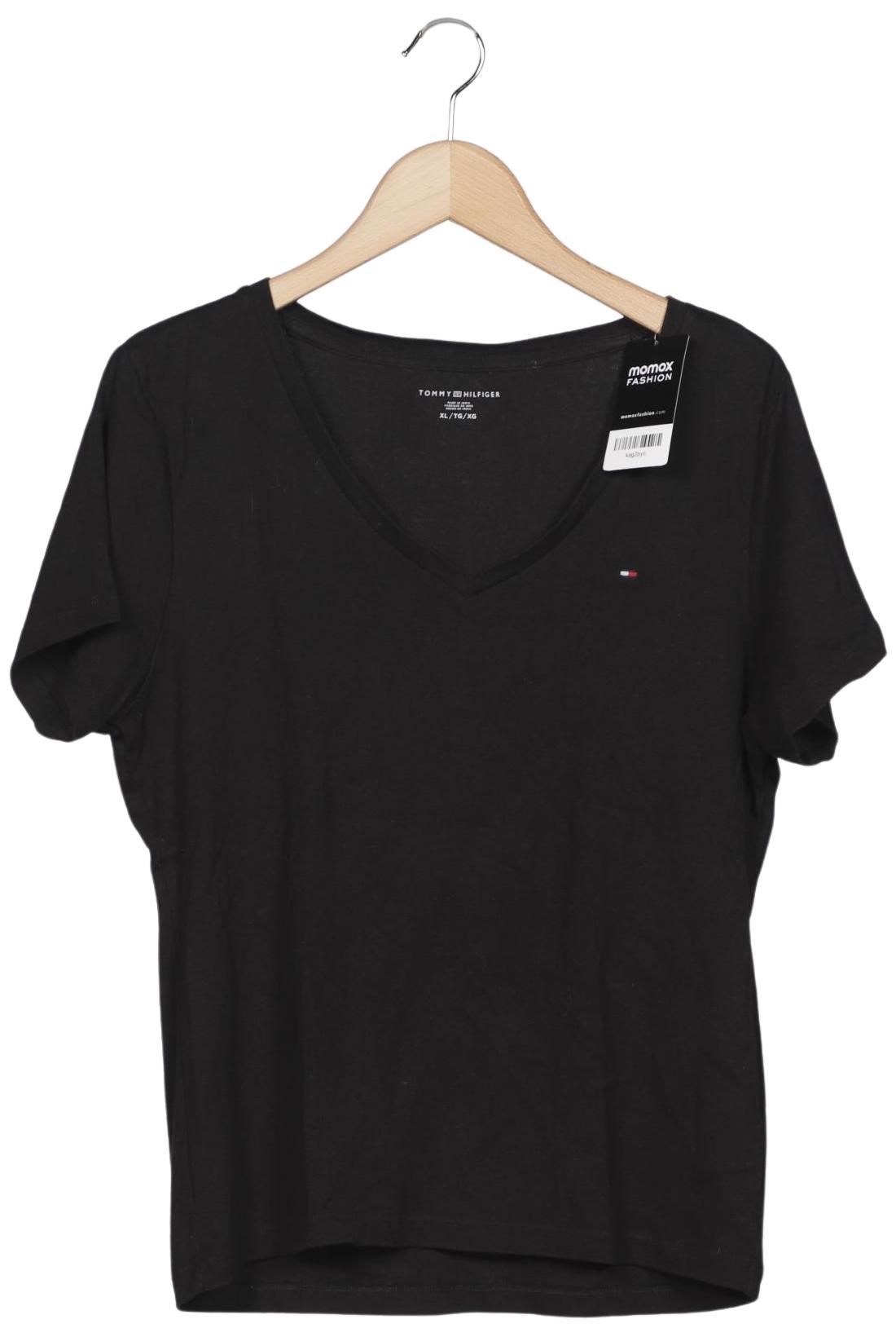 

Tommy Hilfiger Damen T-Shirt, schwarz, Gr. 44
