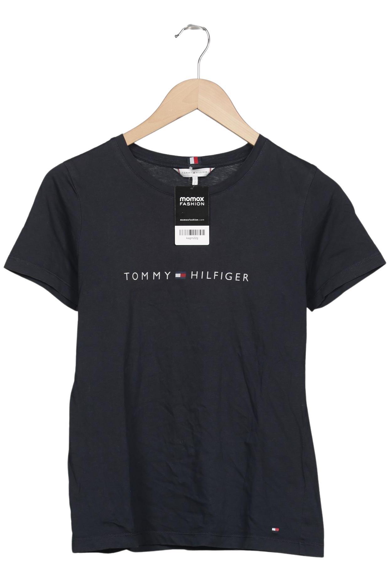 

Tommy Hilfiger Damen T-Shirt, marineblau, Gr. 36
