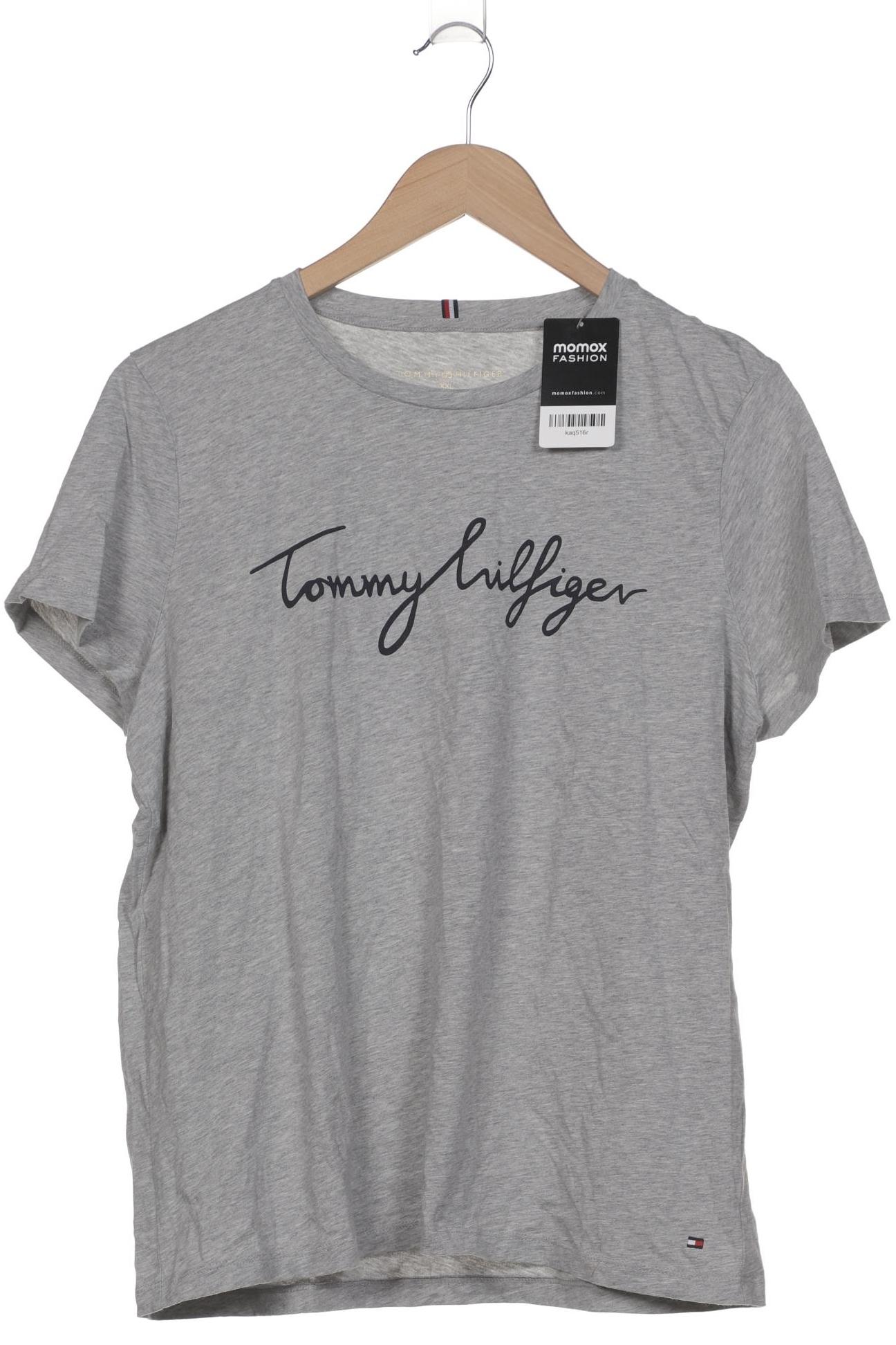

Tommy Hilfiger Damen T-Shirt, grau, Gr. 46