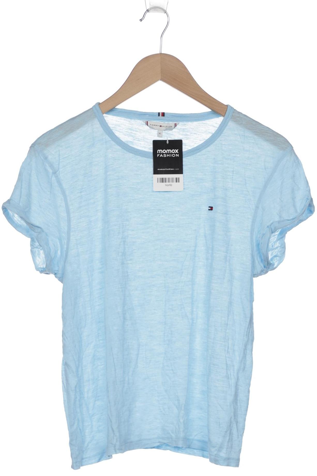 

Tommy Hilfiger Damen T-Shirt, hellblau, Gr. 34