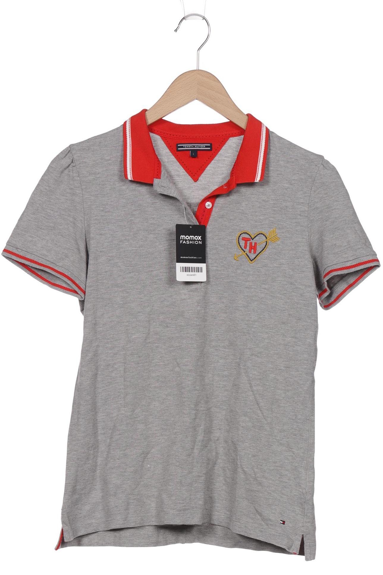 

Tommy Hilfiger Damen Poloshirt, grau, Gr. 42