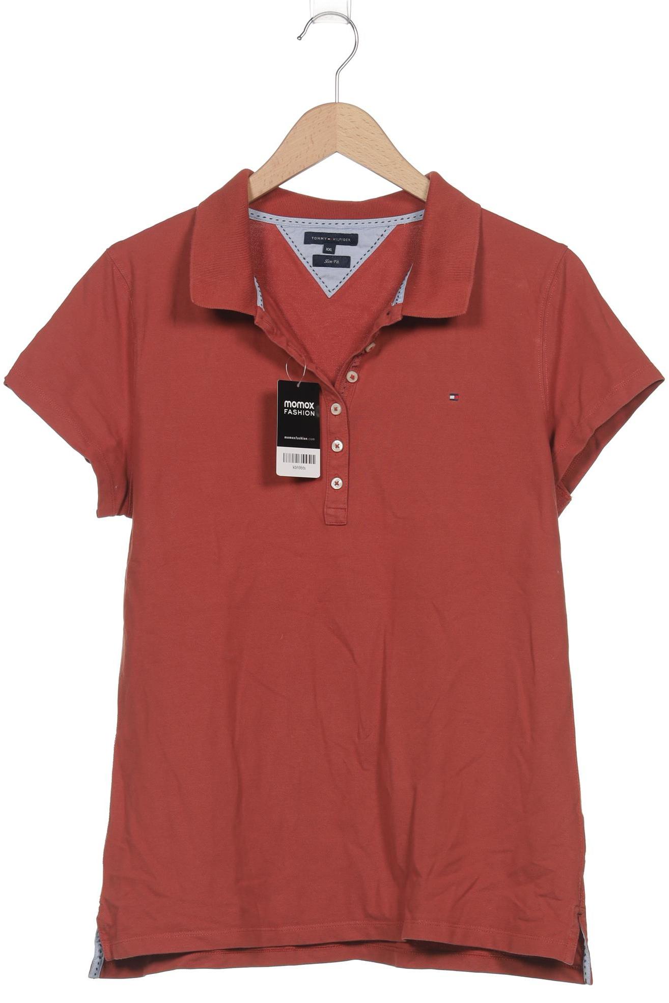 

Tommy Hilfiger Damen Poloshirt, orange, Gr. 46