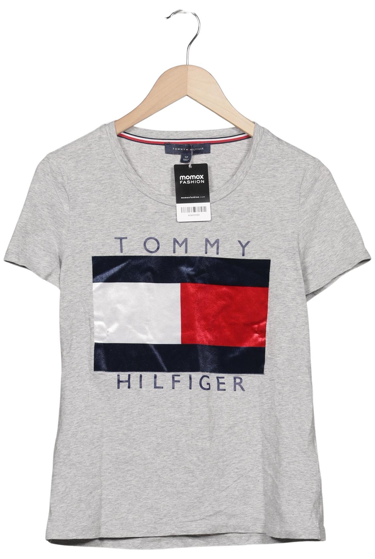 

Tommy Hilfiger Damen T-Shirt, grau, Gr. 36