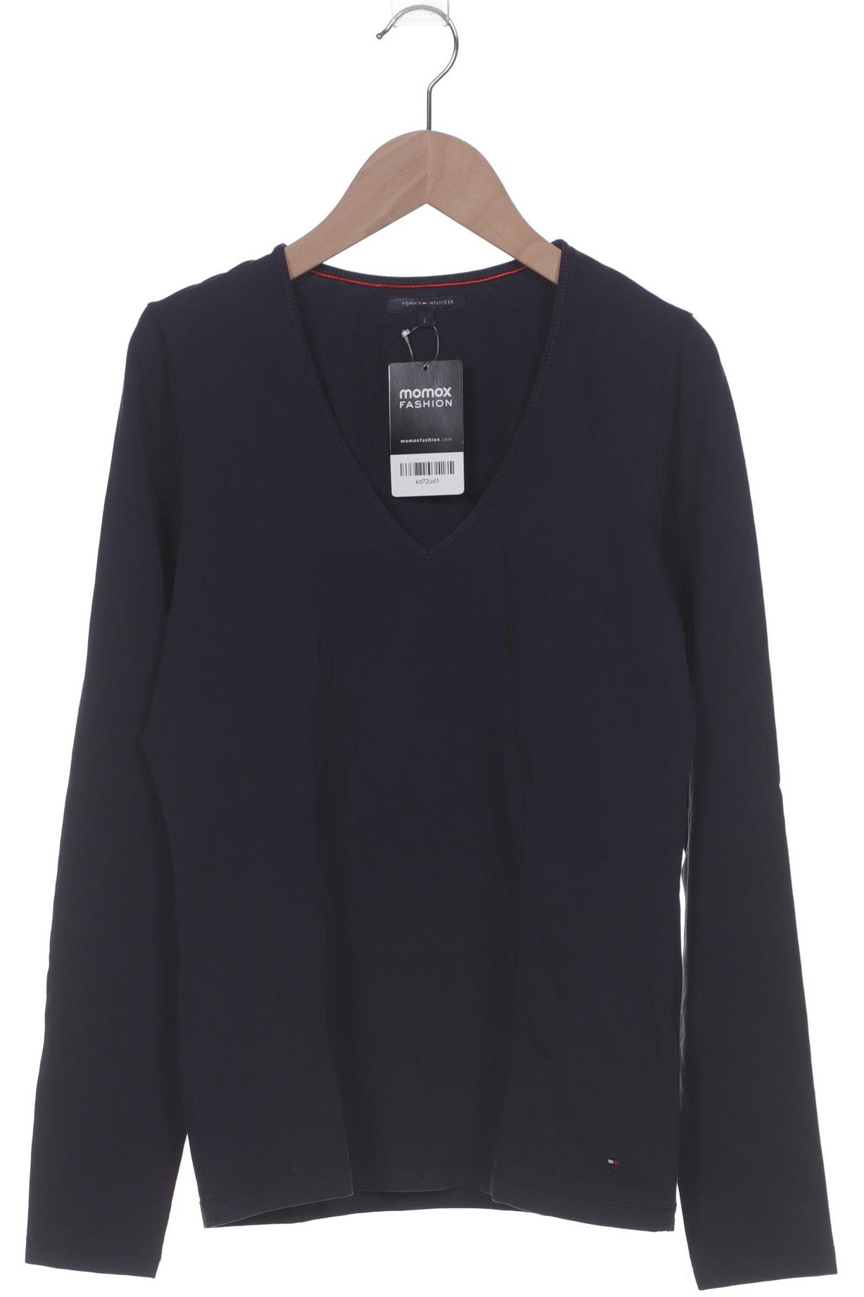 

Tommy Hilfiger Damen Langarmshirt, marineblau, Gr. 42