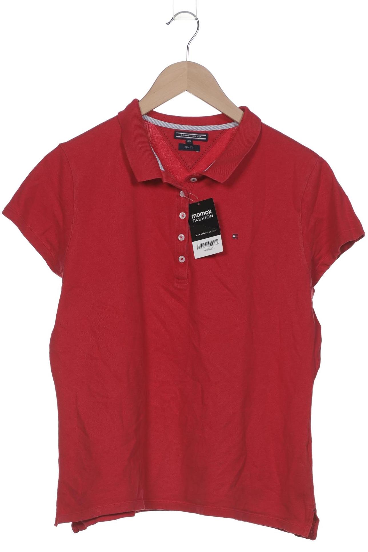 

Tommy Hilfiger Damen Poloshirt, rot, Gr. 46