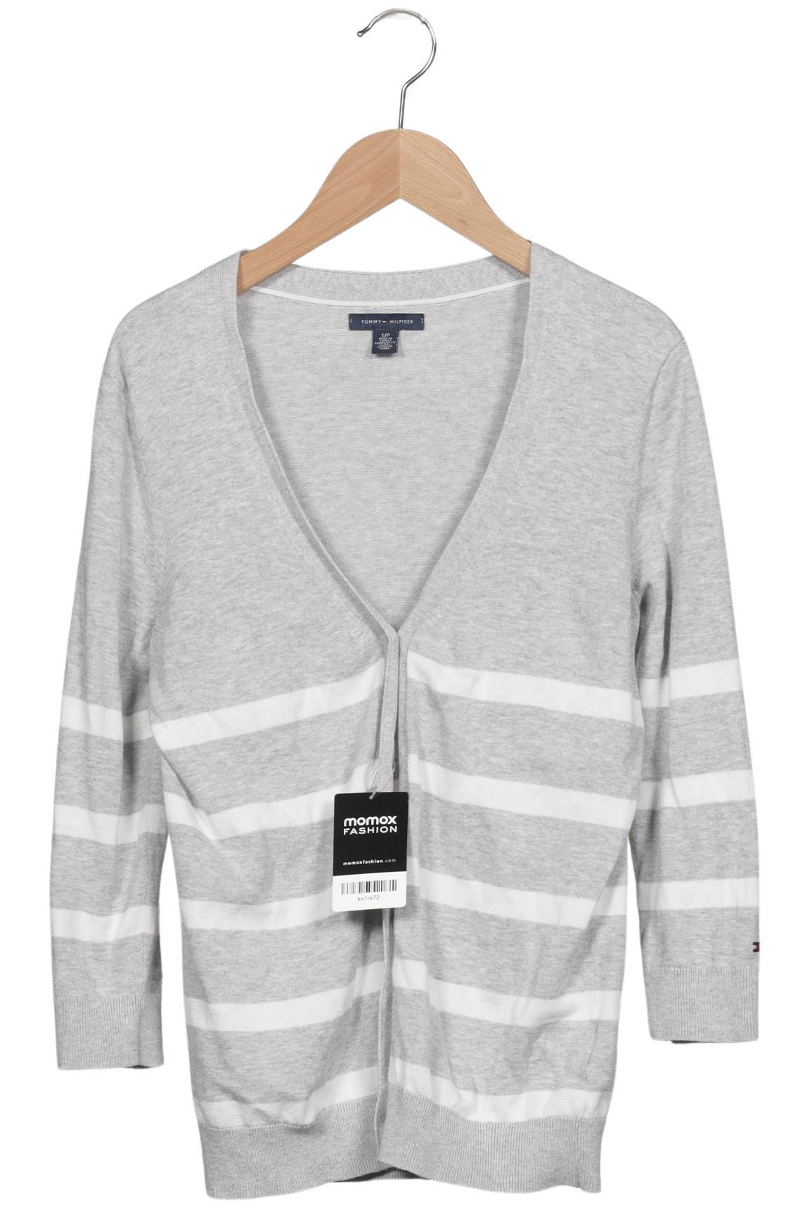 

Tommy Hilfiger Damen Strickjacke, grau, Gr. 36