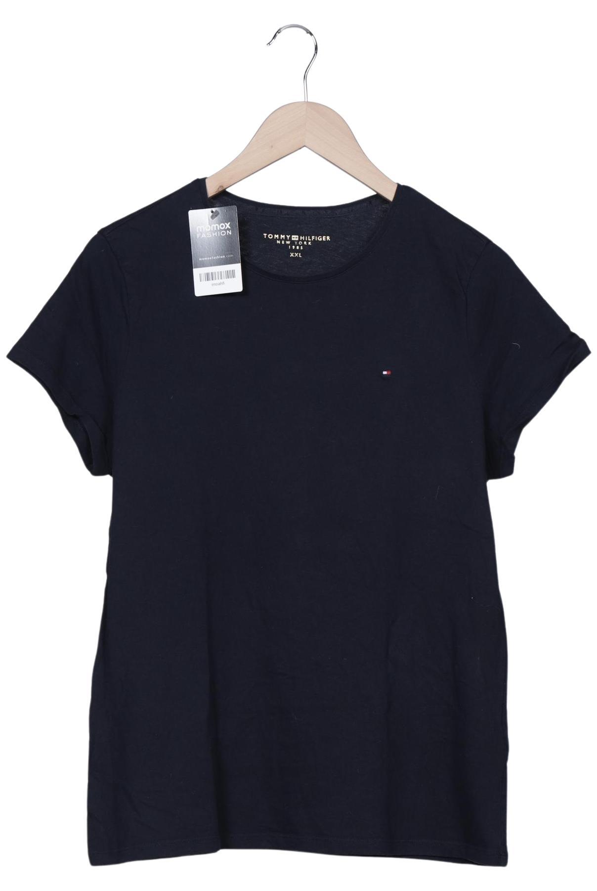 

Tommy Hilfiger Damen T-Shirt, marineblau, Gr. 46