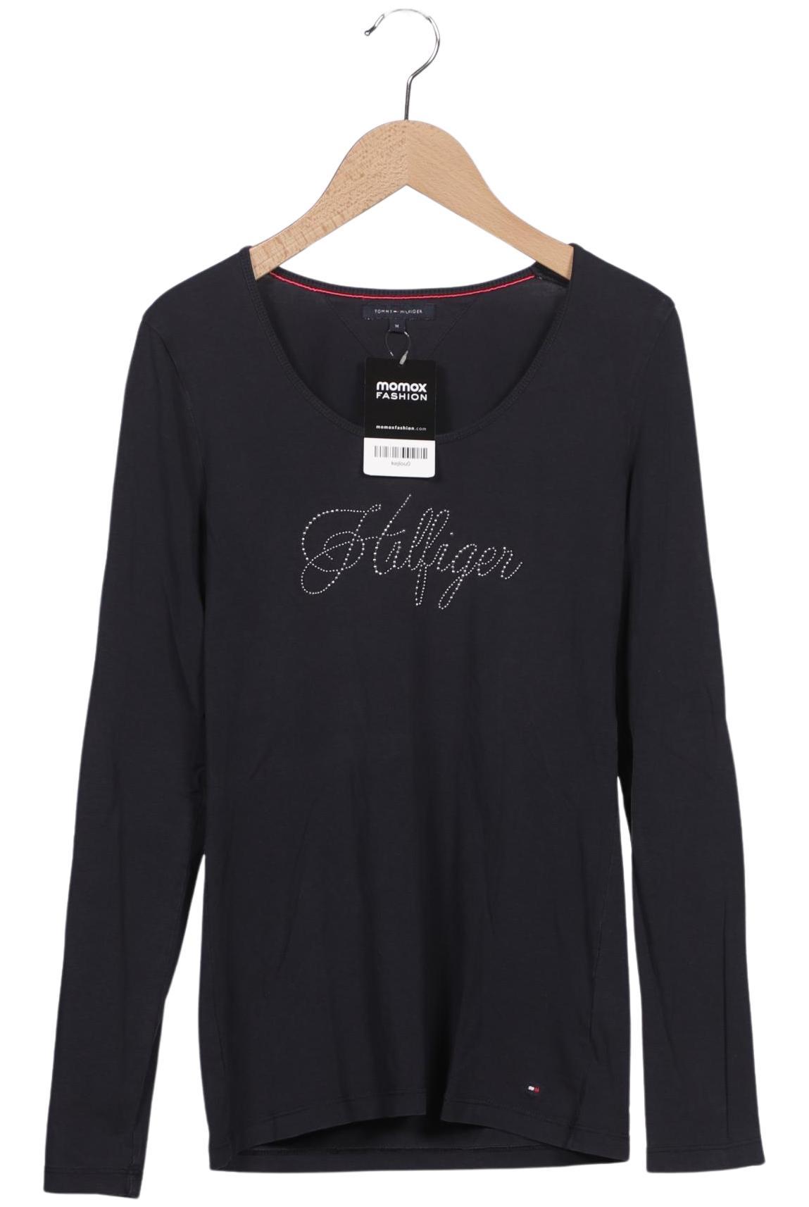 

Tommy Hilfiger Damen Langarmshirt, marineblau, Gr. 38