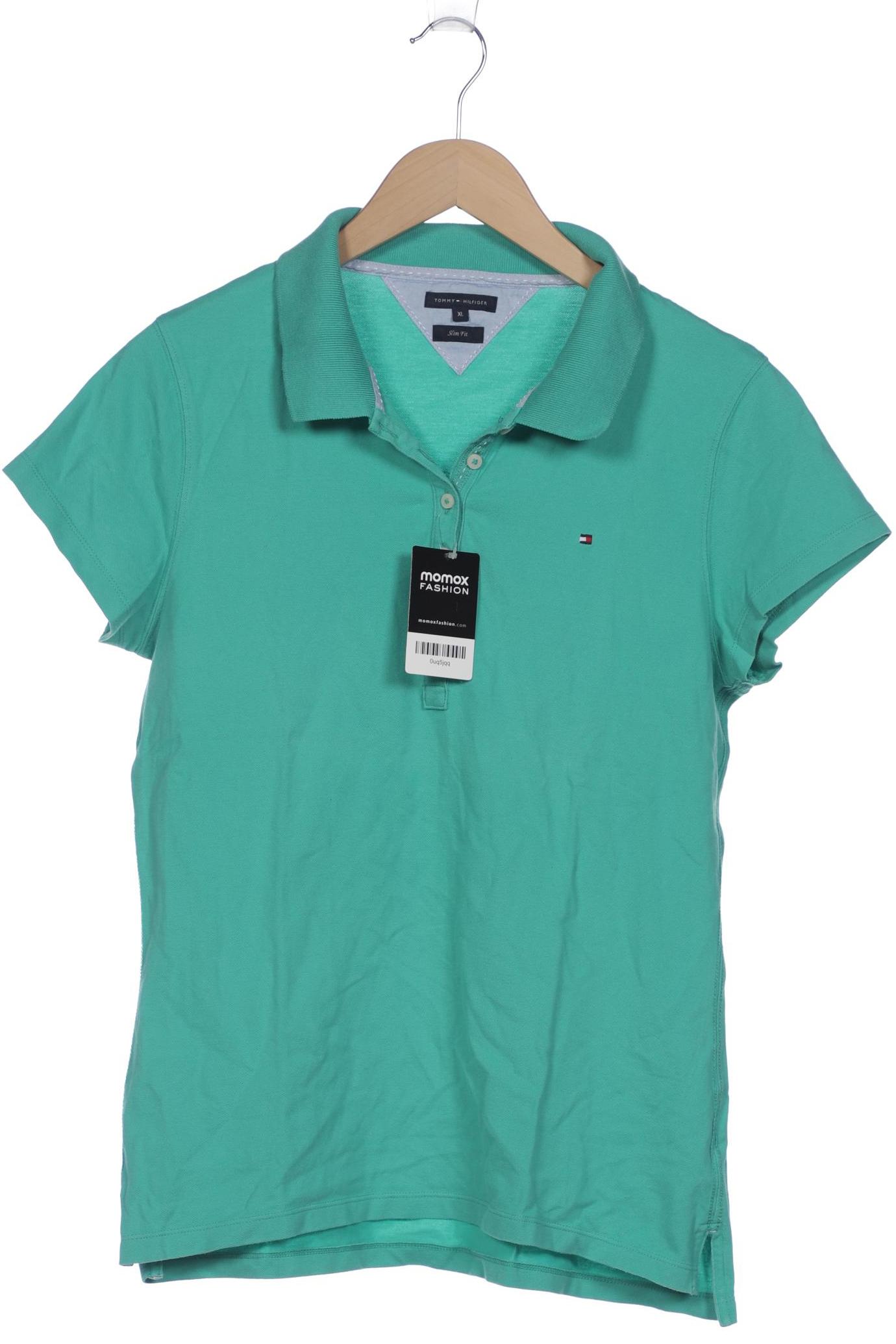 

Tommy Hilfiger Damen Poloshirt, türkis, Gr. 44