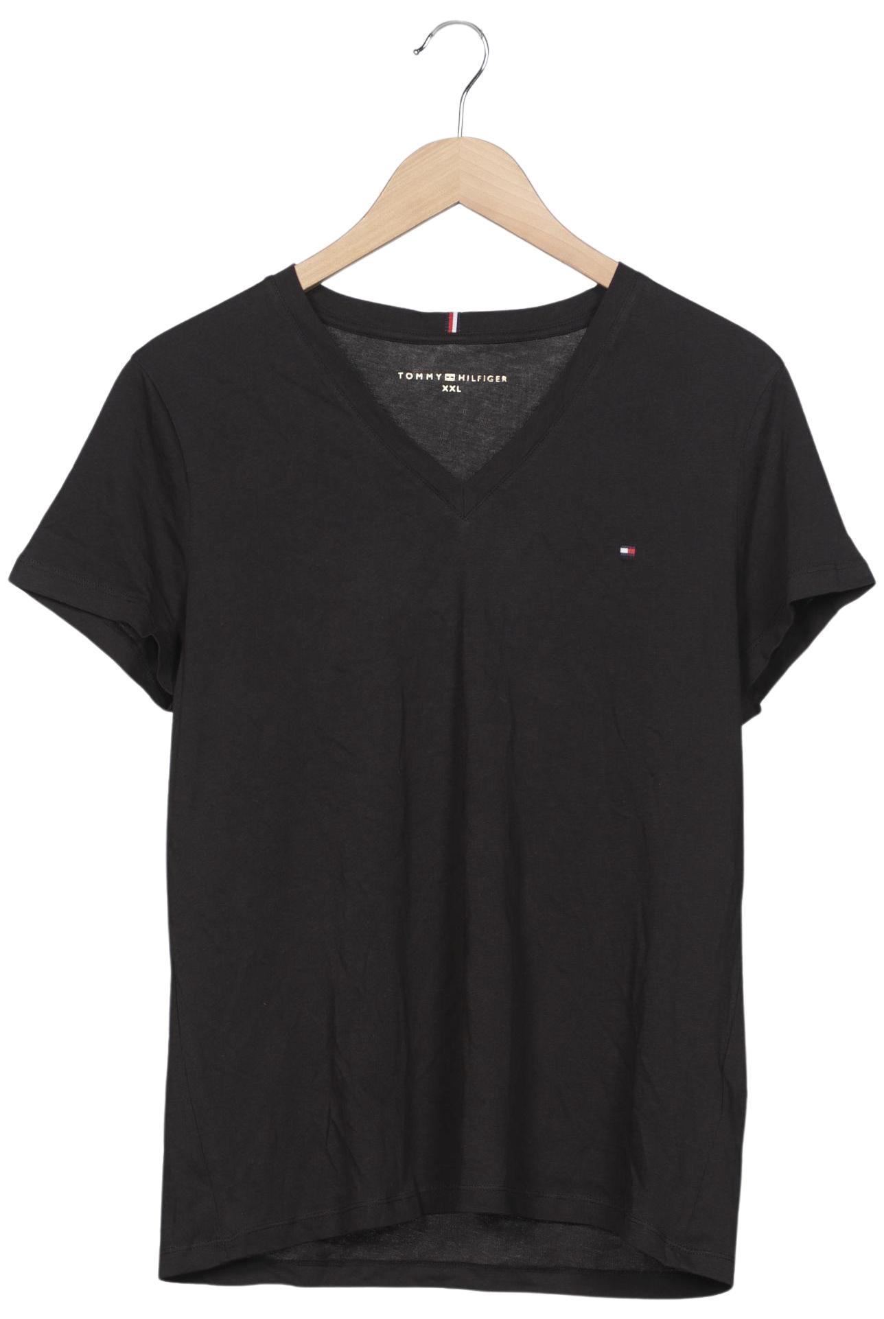 

Tommy Hilfiger Damen T-Shirt, schwarz, Gr. 46