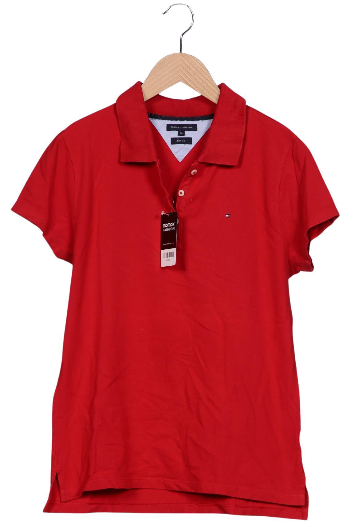 

Tommy Hilfiger Damen Poloshirt, rot, Gr. 44