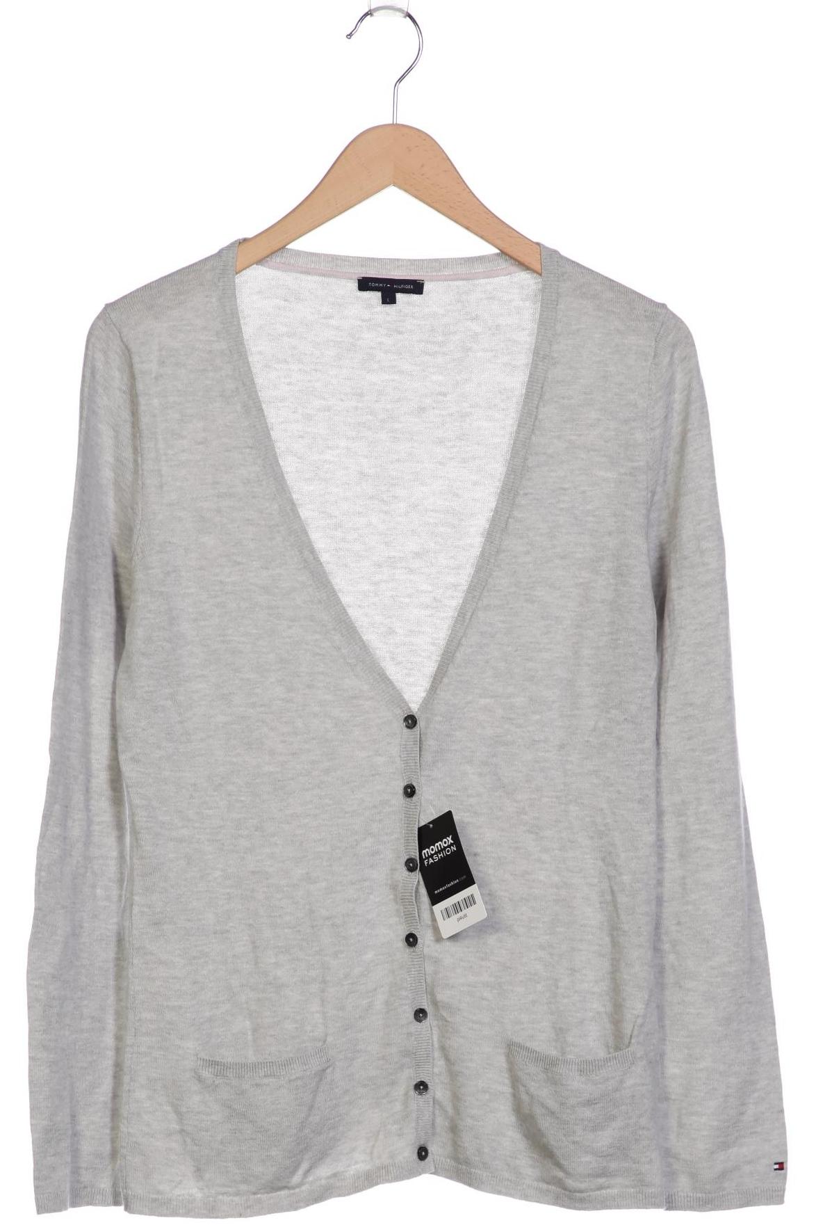 

Tommy Hilfiger Damen Strickjacke, grau, Gr. 42