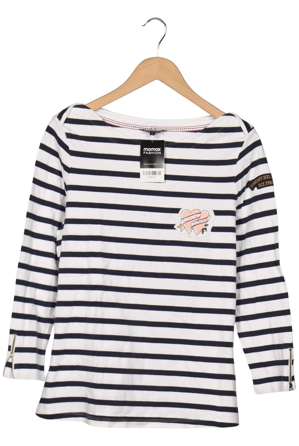 

Tommy Hilfiger Damen Langarmshirt, marineblau, Gr. 44