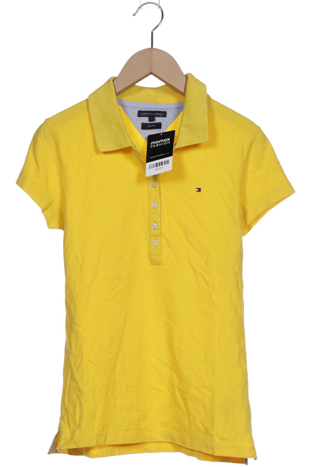 

Tommy Hilfiger Damen Poloshirt, gelb, Gr. 36