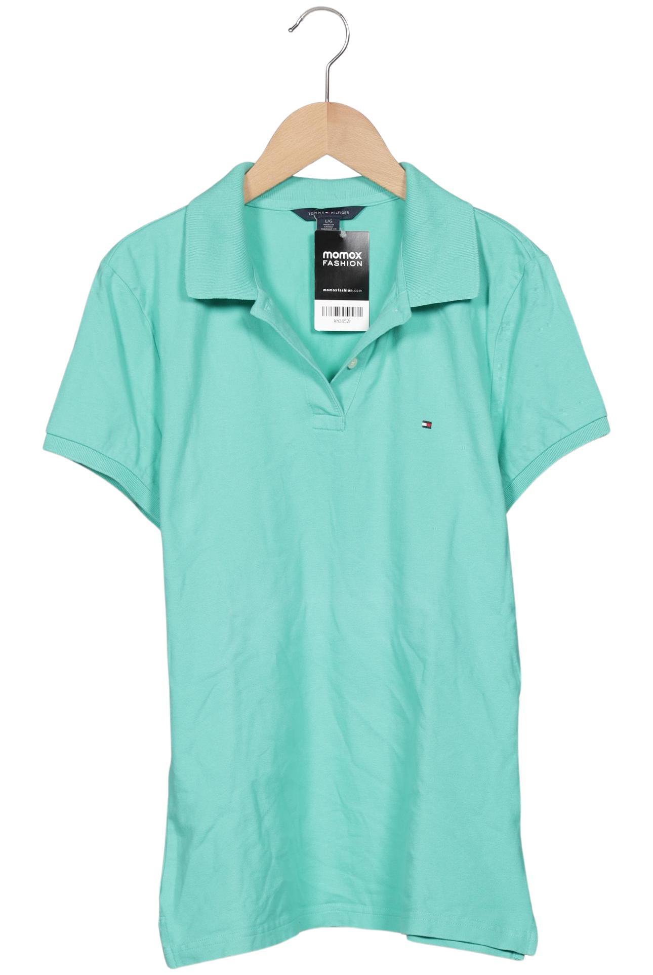 

Tommy Hilfiger Damen Poloshirt, türkis, Gr. 42
