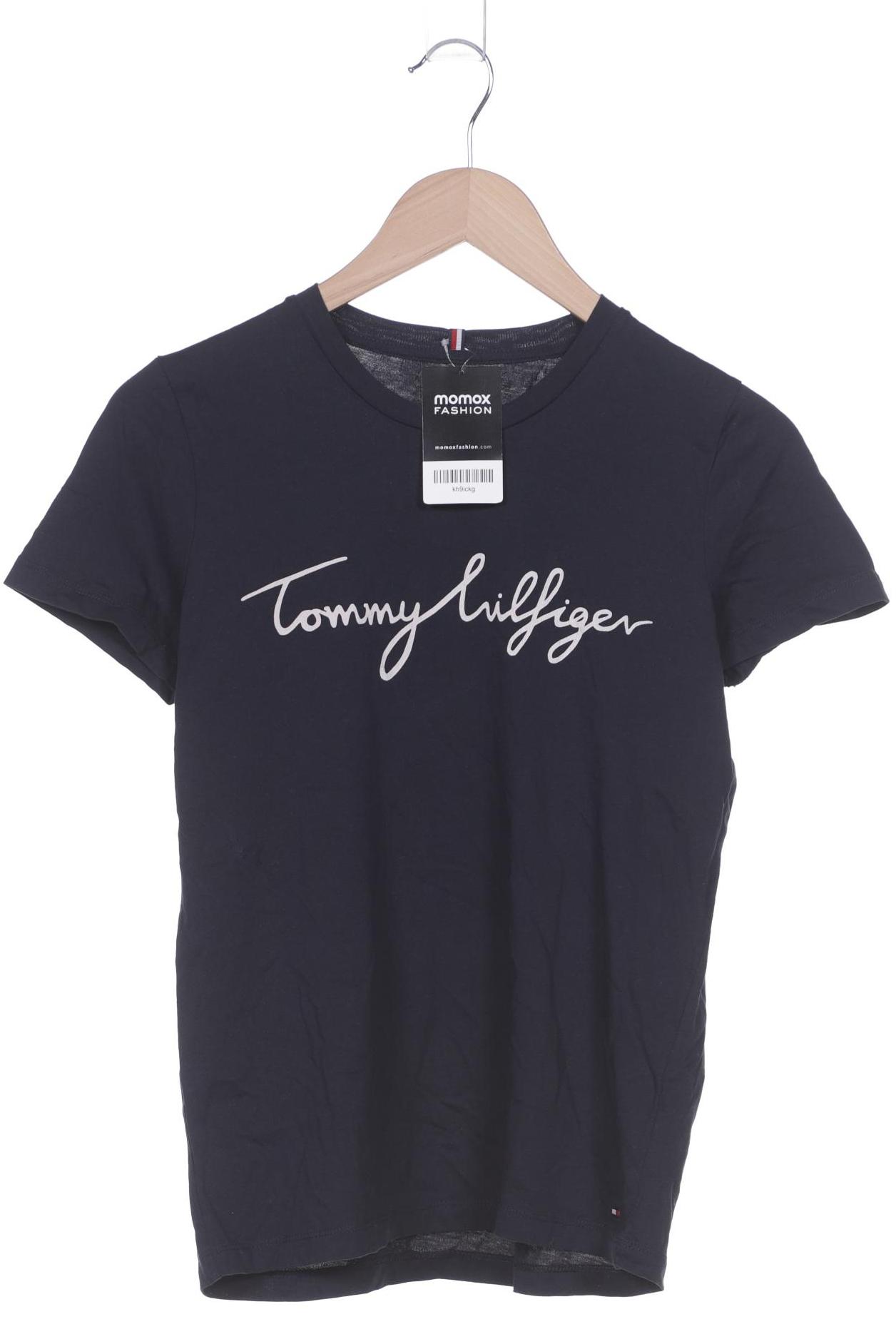 

Tommy Hilfiger Damen T-Shirt, marineblau, Gr. 34