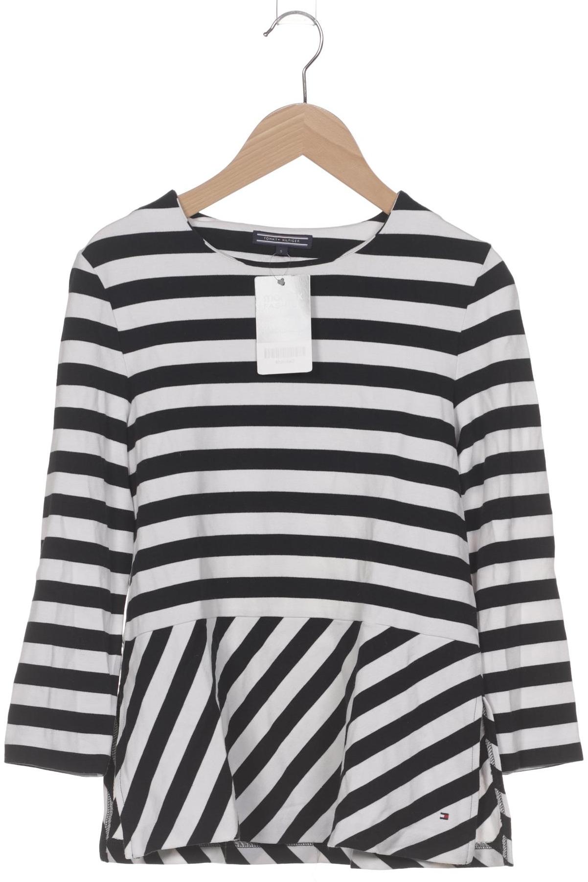 

Tommy Hilfiger Damen Langarmshirt, schwarz, Gr. 36