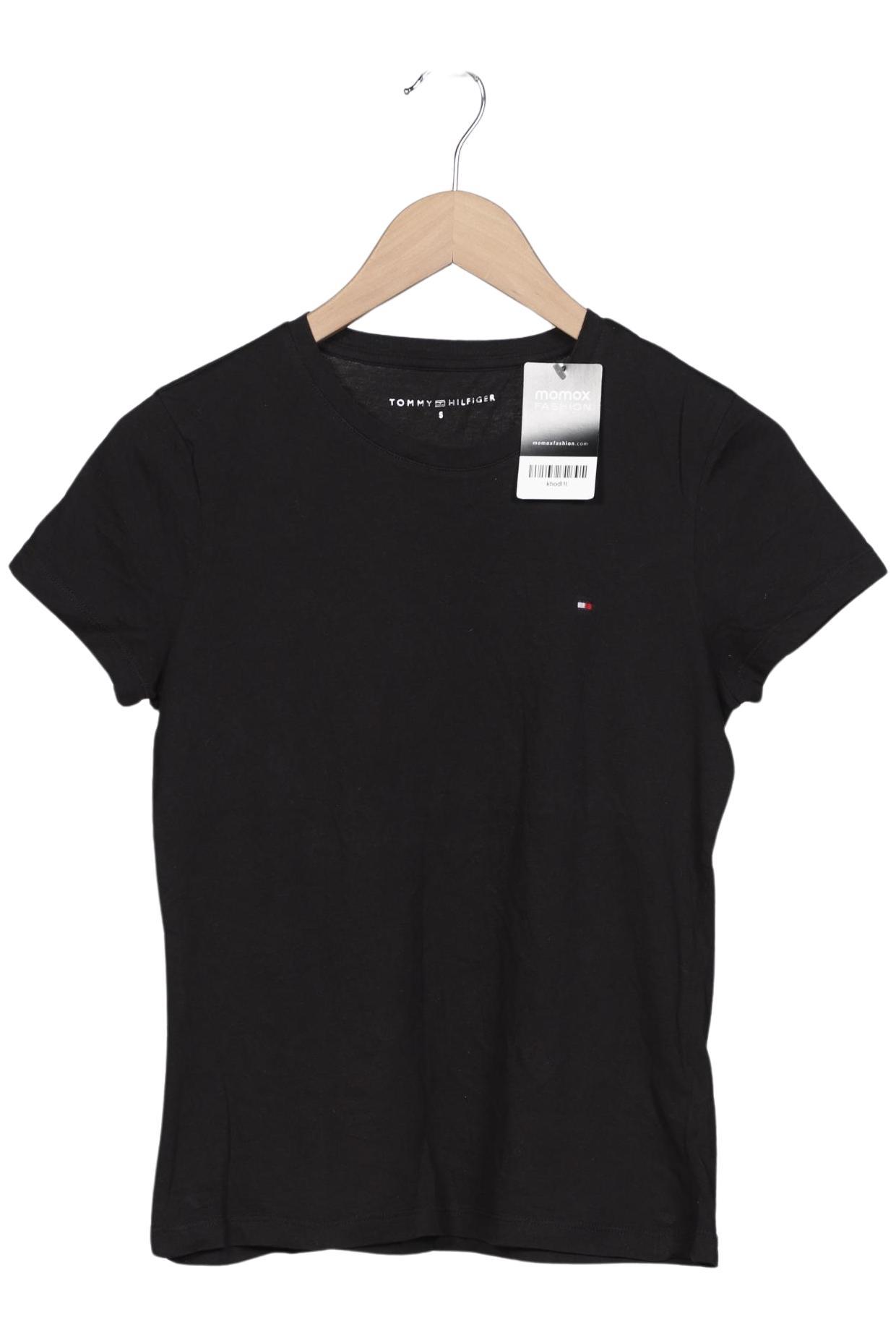 

Tommy Hilfiger Damen T-Shirt, schwarz, Gr. 36