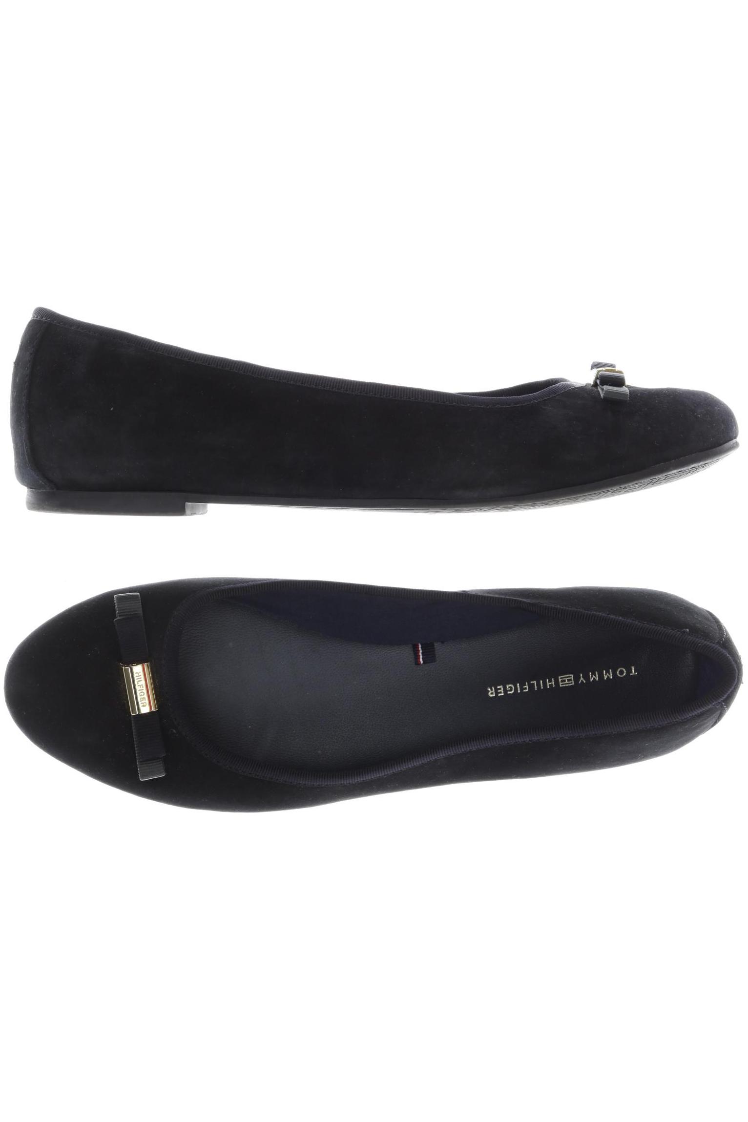

Tommy Hilfiger Damen Ballerinas, schwarz, Gr. 39