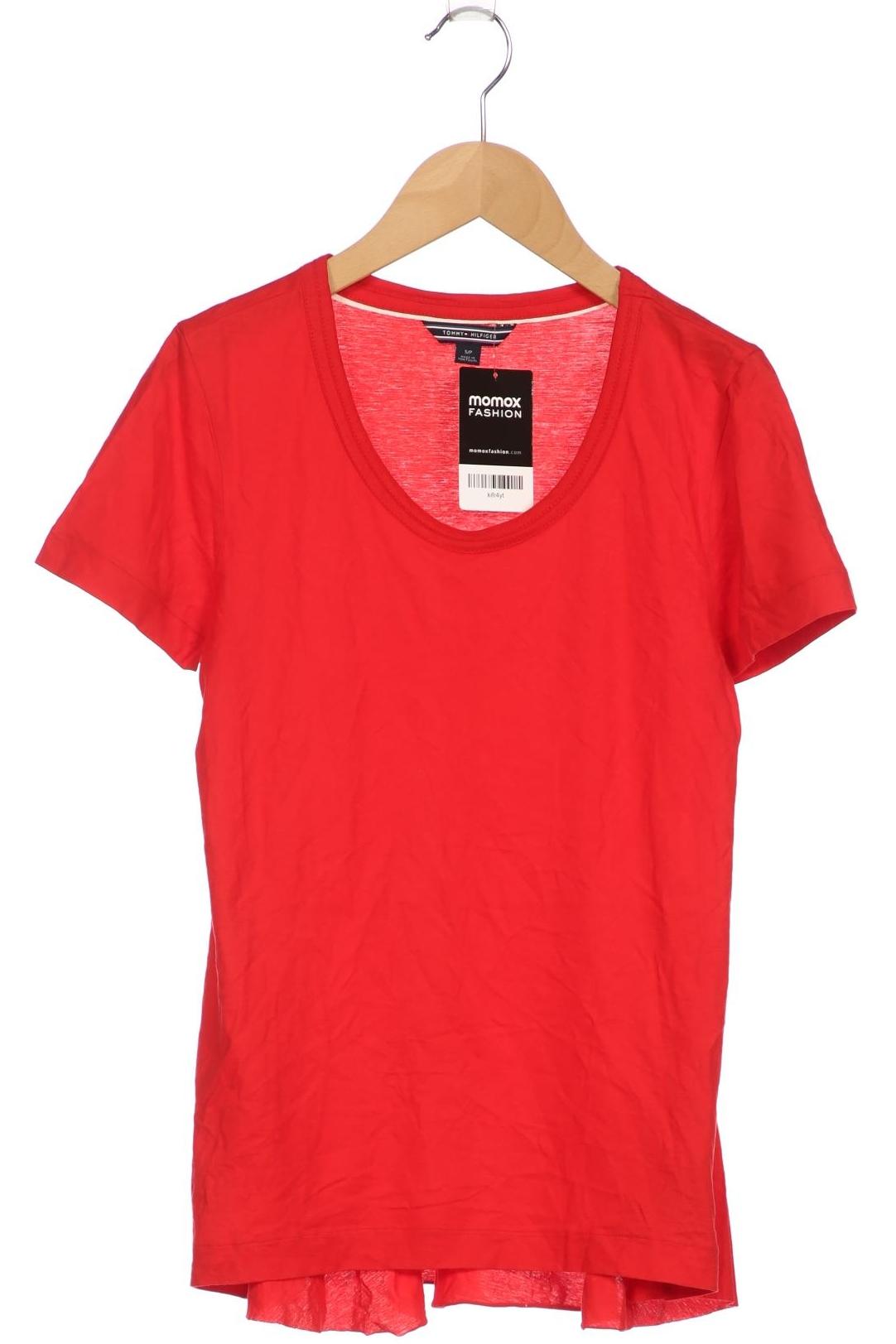 

Tommy Hilfiger Damen T-Shirt, rot, Gr. 36