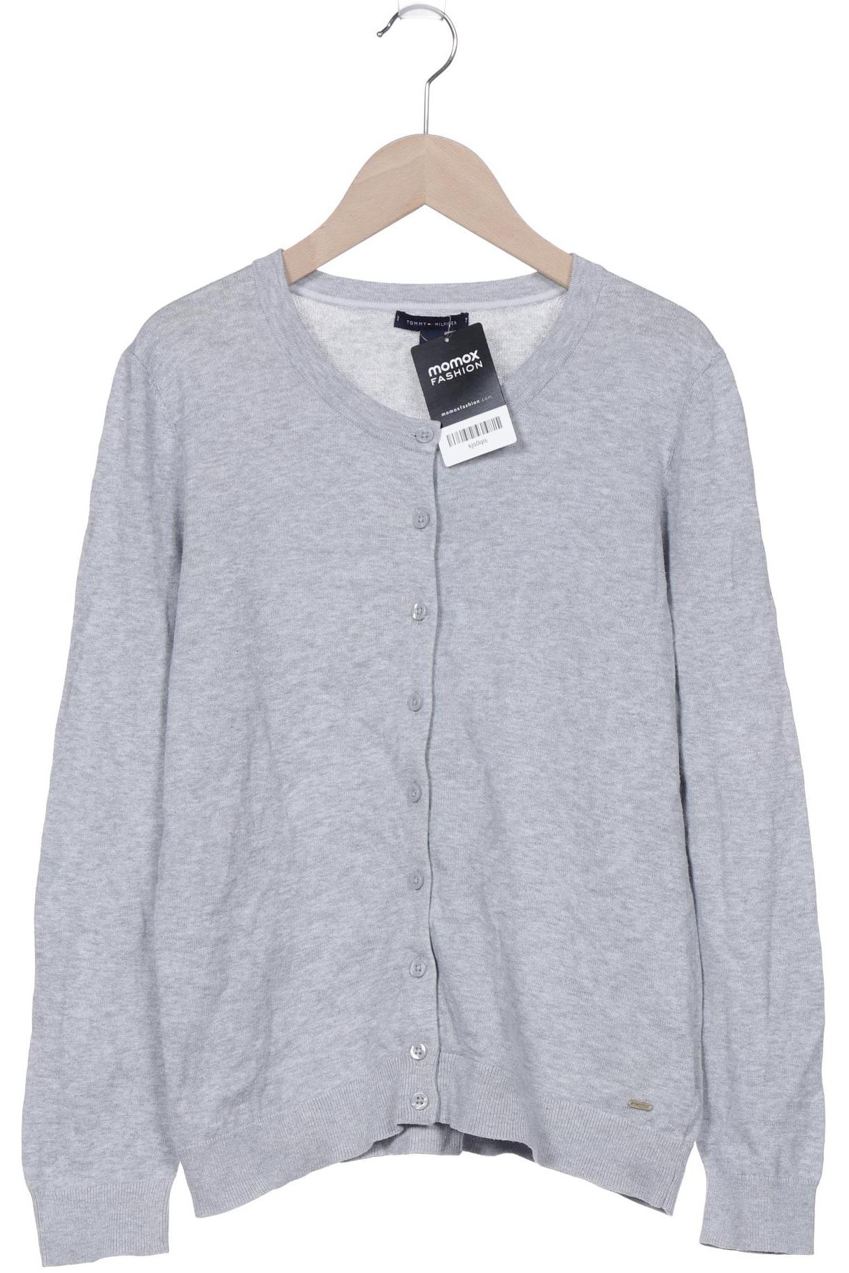

Tommy Hilfiger Damen Strickjacke, grau, Gr. 38
