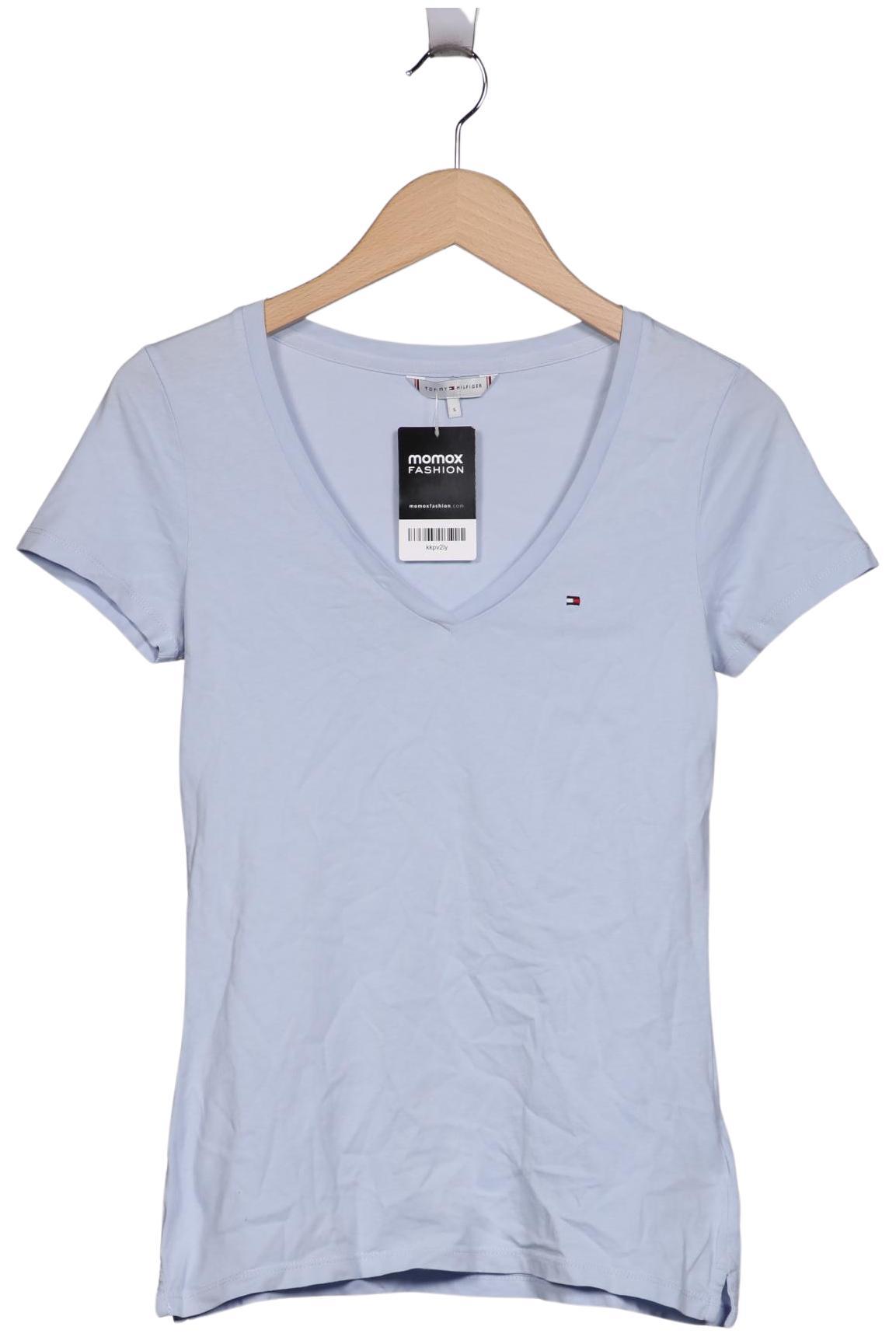 

Tommy Hilfiger Damen T-Shirt, hellblau, Gr. 36