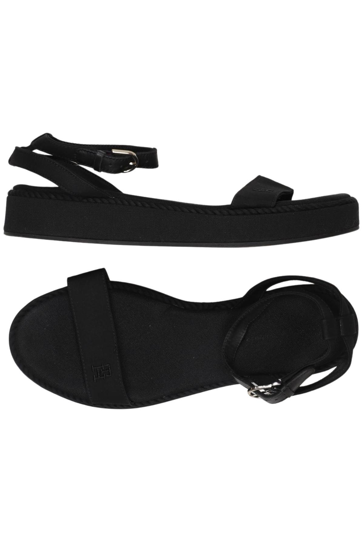 

Tommy Hilfiger Damen Sandale, schwarz, Gr. 40