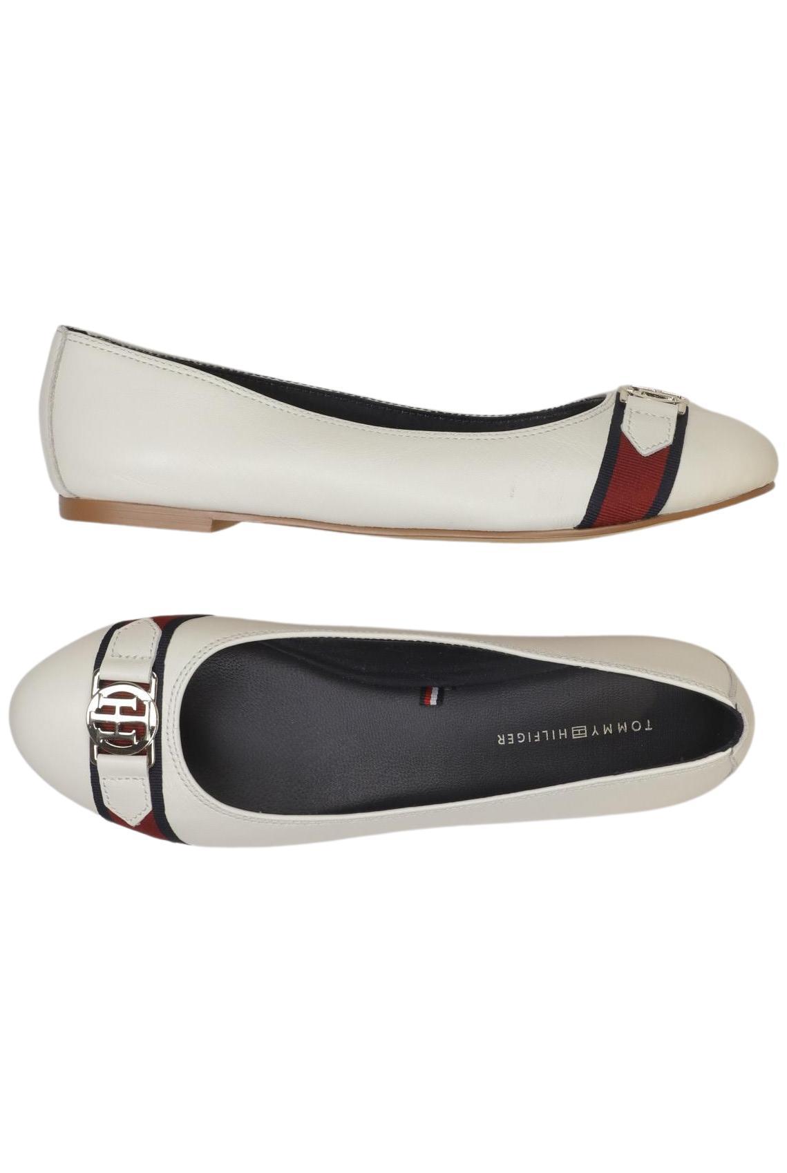 

Tommy Hilfiger Damen Ballerinas, weiß, Gr. 38