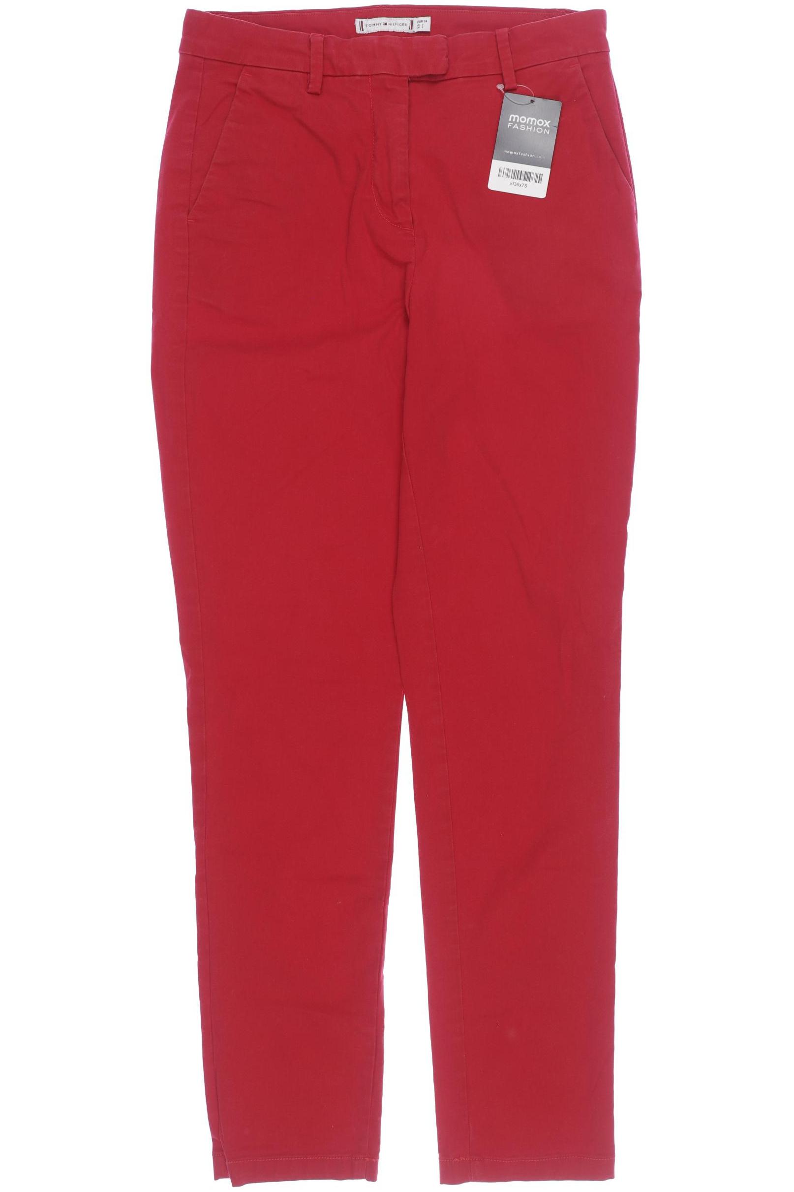 

Tommy Hilfiger Damen Stoffhose, rot, Gr. 34