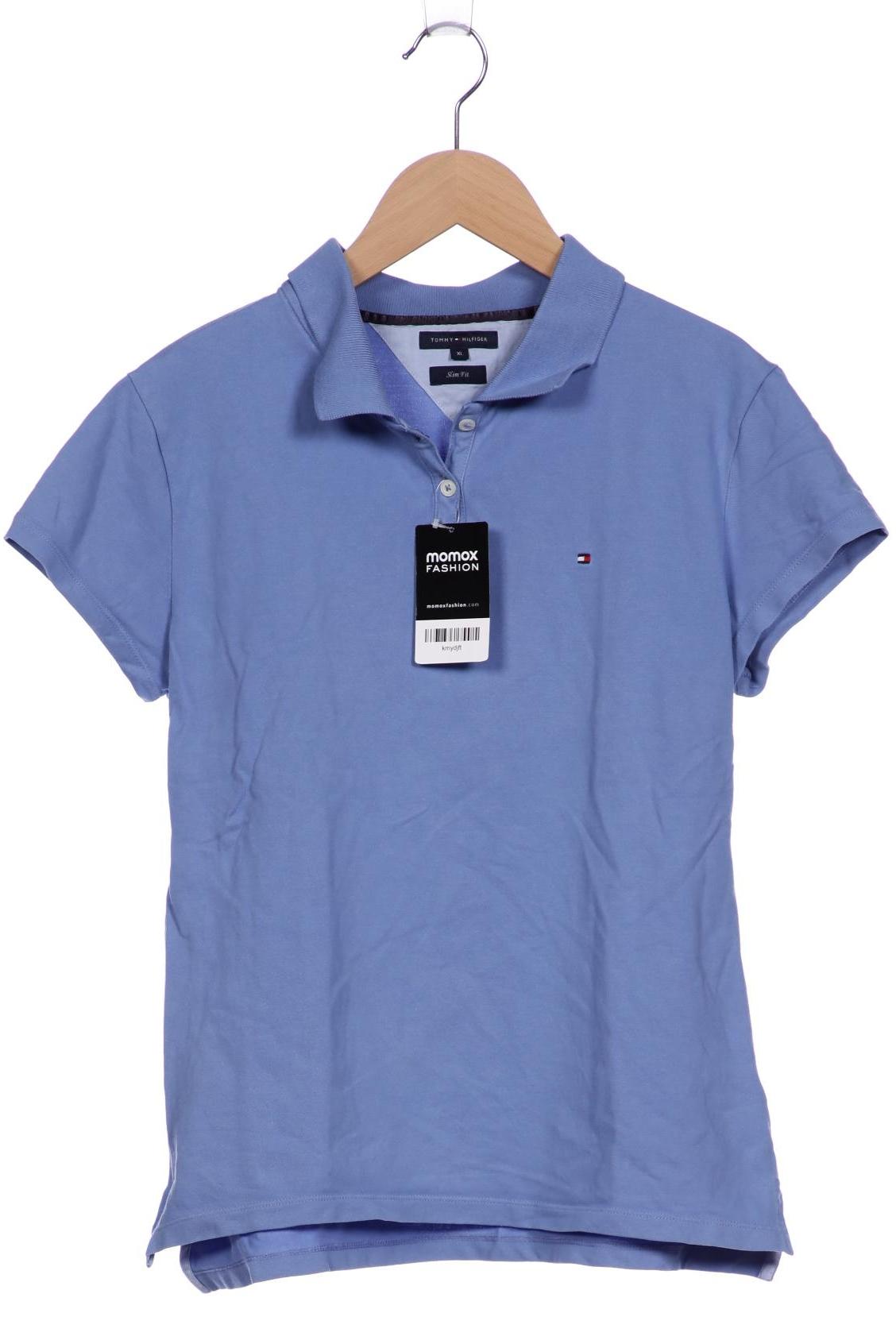 

Tommy Hilfiger Damen Poloshirt, blau, Gr. 44