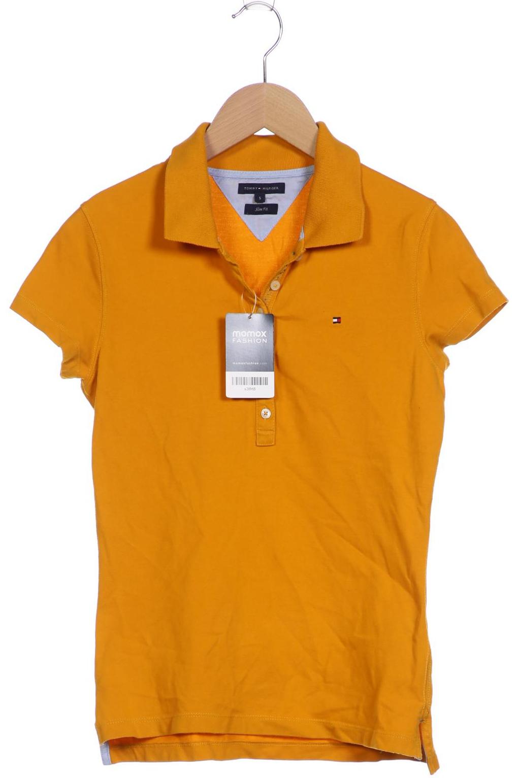 

Tommy Hilfiger Damen Poloshirt, gelb, Gr. 36