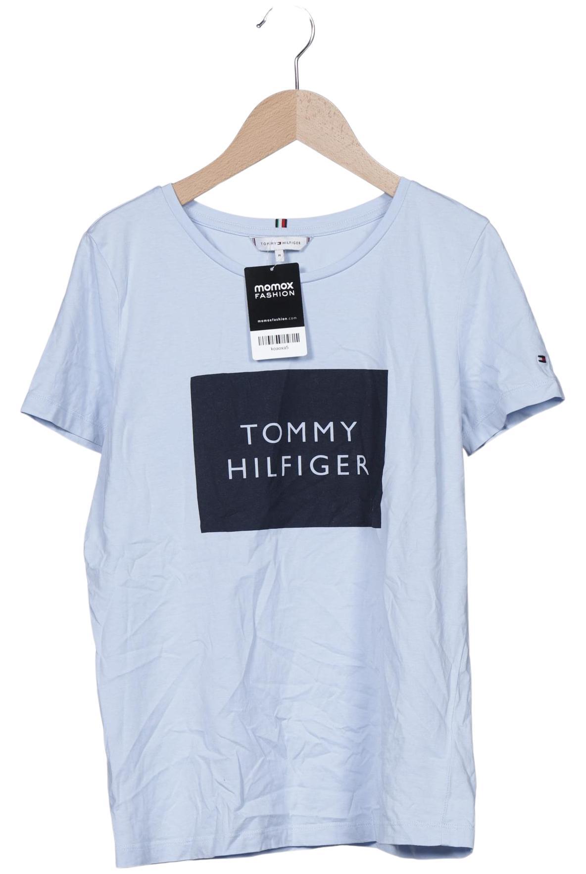 

Tommy Hilfiger Damen T-Shirt, hellblau, Gr. 38