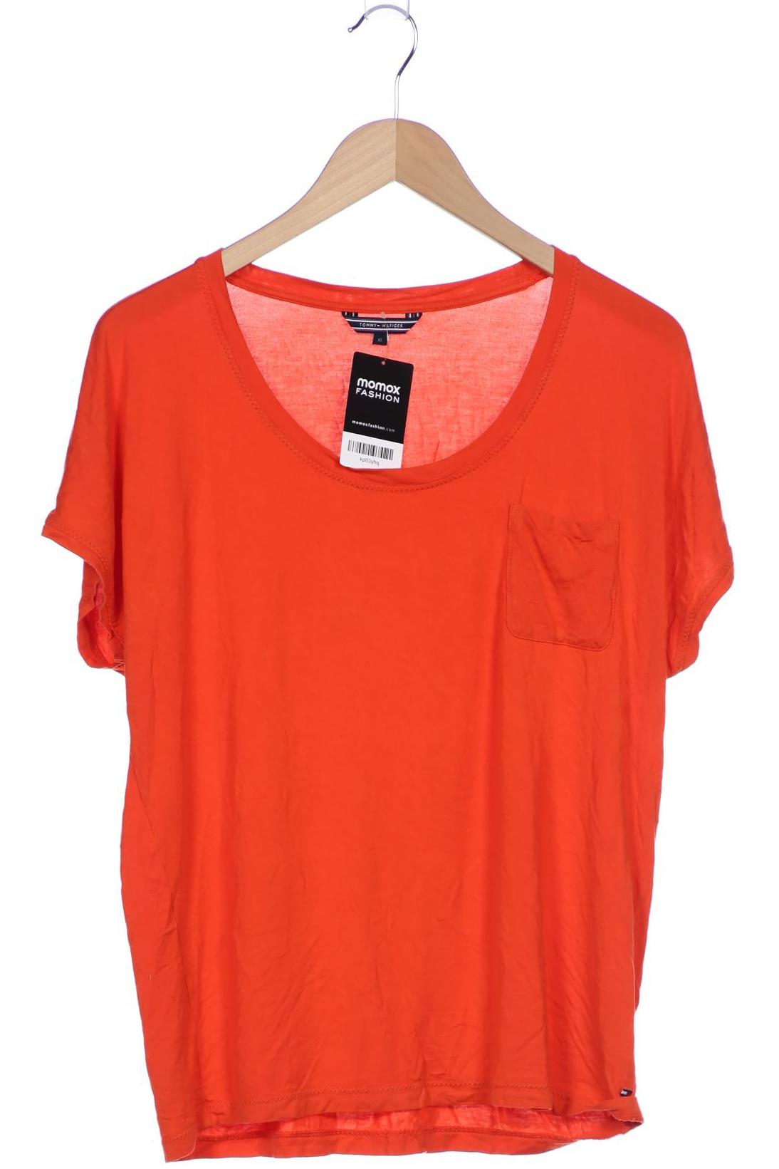 

Tommy Hilfiger Damen T-Shirt, orange, Gr. 44